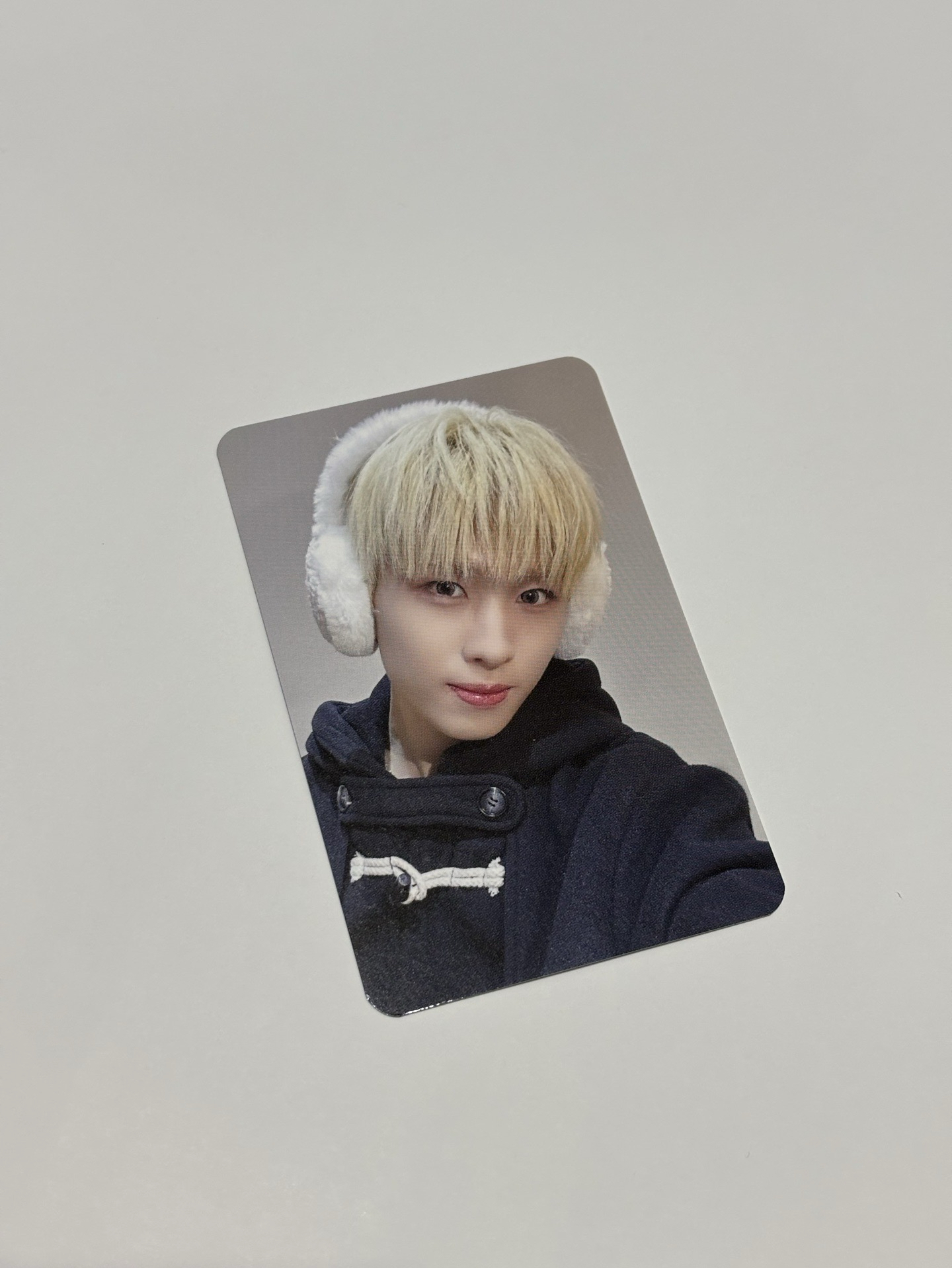 NEXZ HUYI 牛角扣大衣 耳罩 可愛