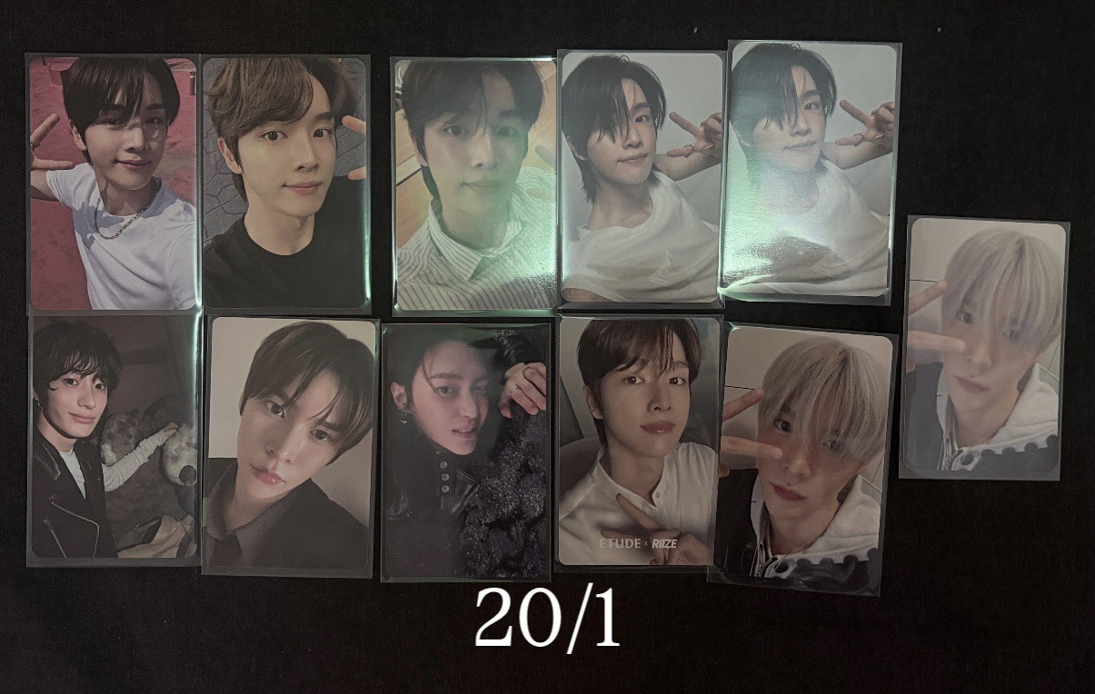 Riize小卡/娃娃隨便賣（成燦/元彬/恩奭/燦榮/烏拉鹿）