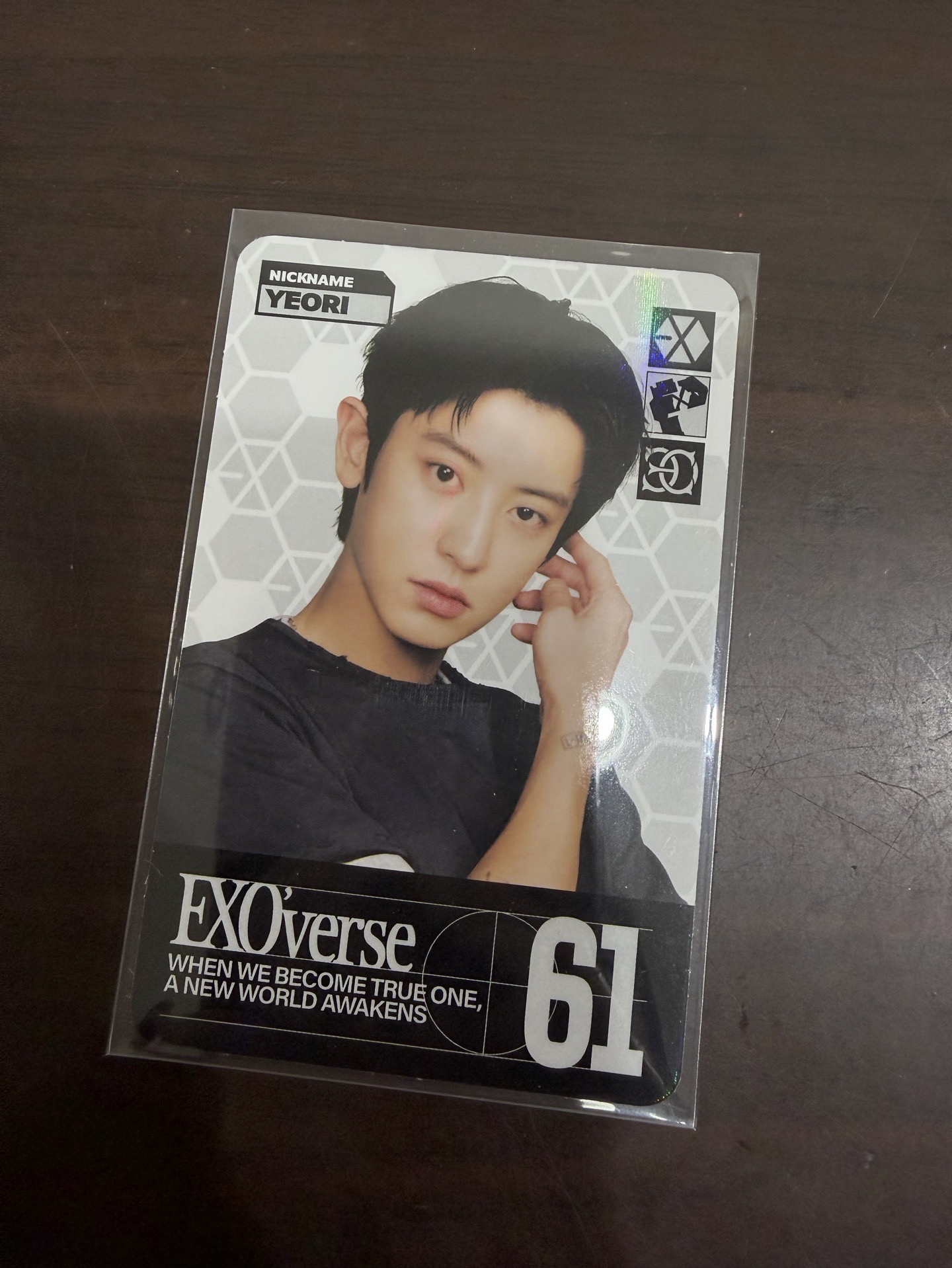 現貨 exo chanyeol 燦烈 fm 隨機小卡 隱藏 閃卡