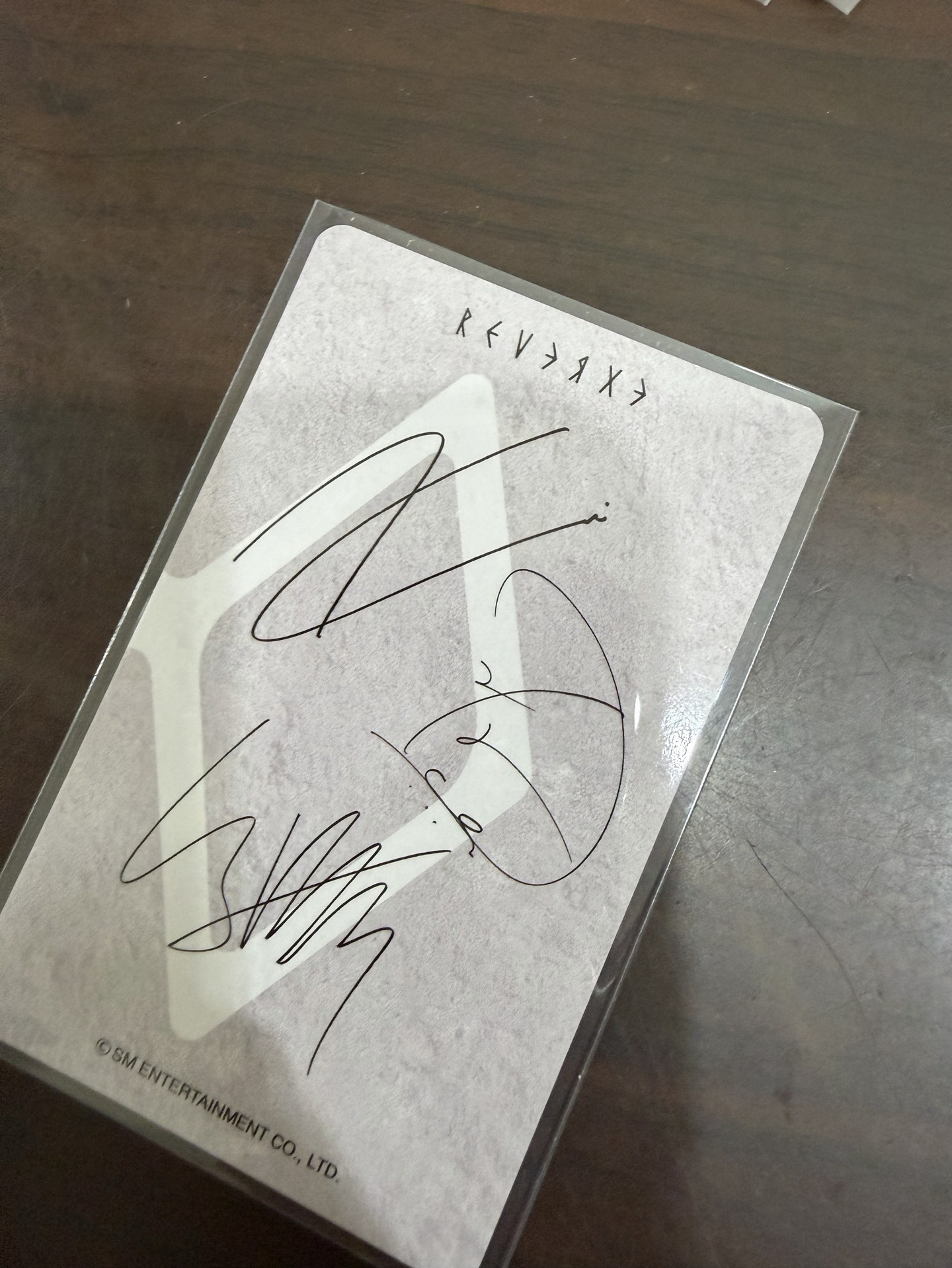 現貨 exo reverxe 小芒 特典小卡D 團卡