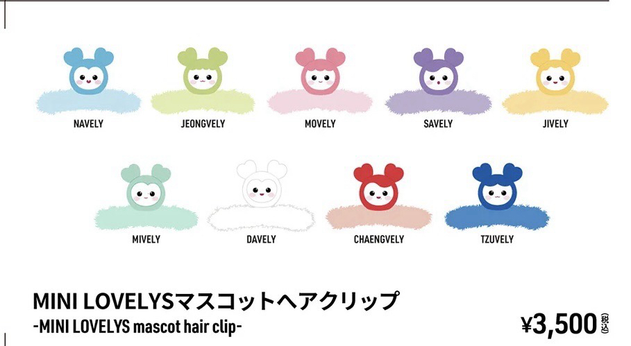 TWICE 新國立 鯊魚夾 髮夾