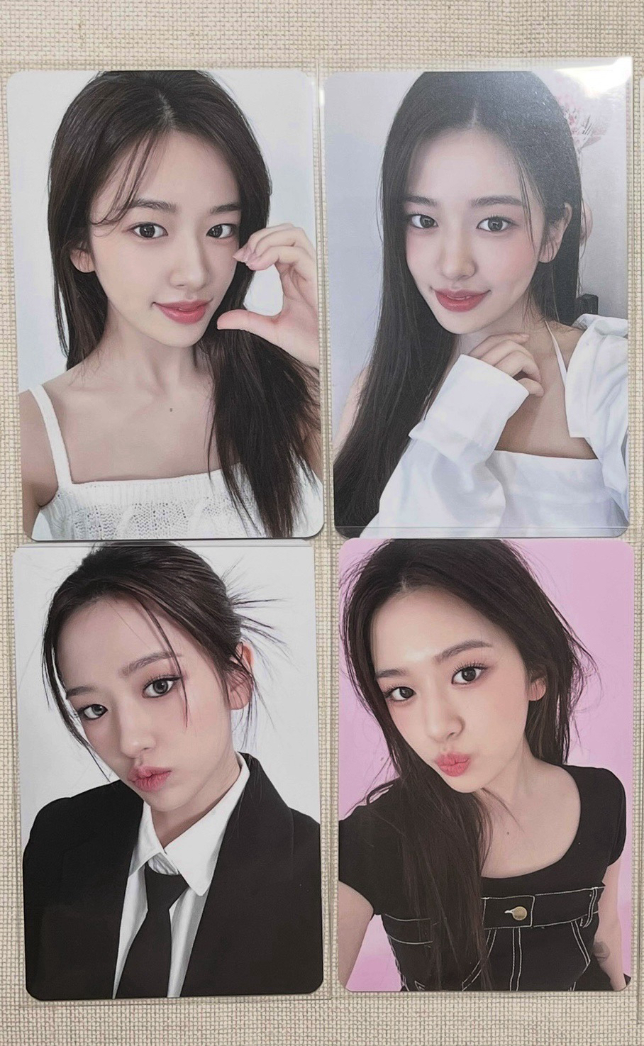 IVE 安俞真 CLIO 1.0 代言卡 