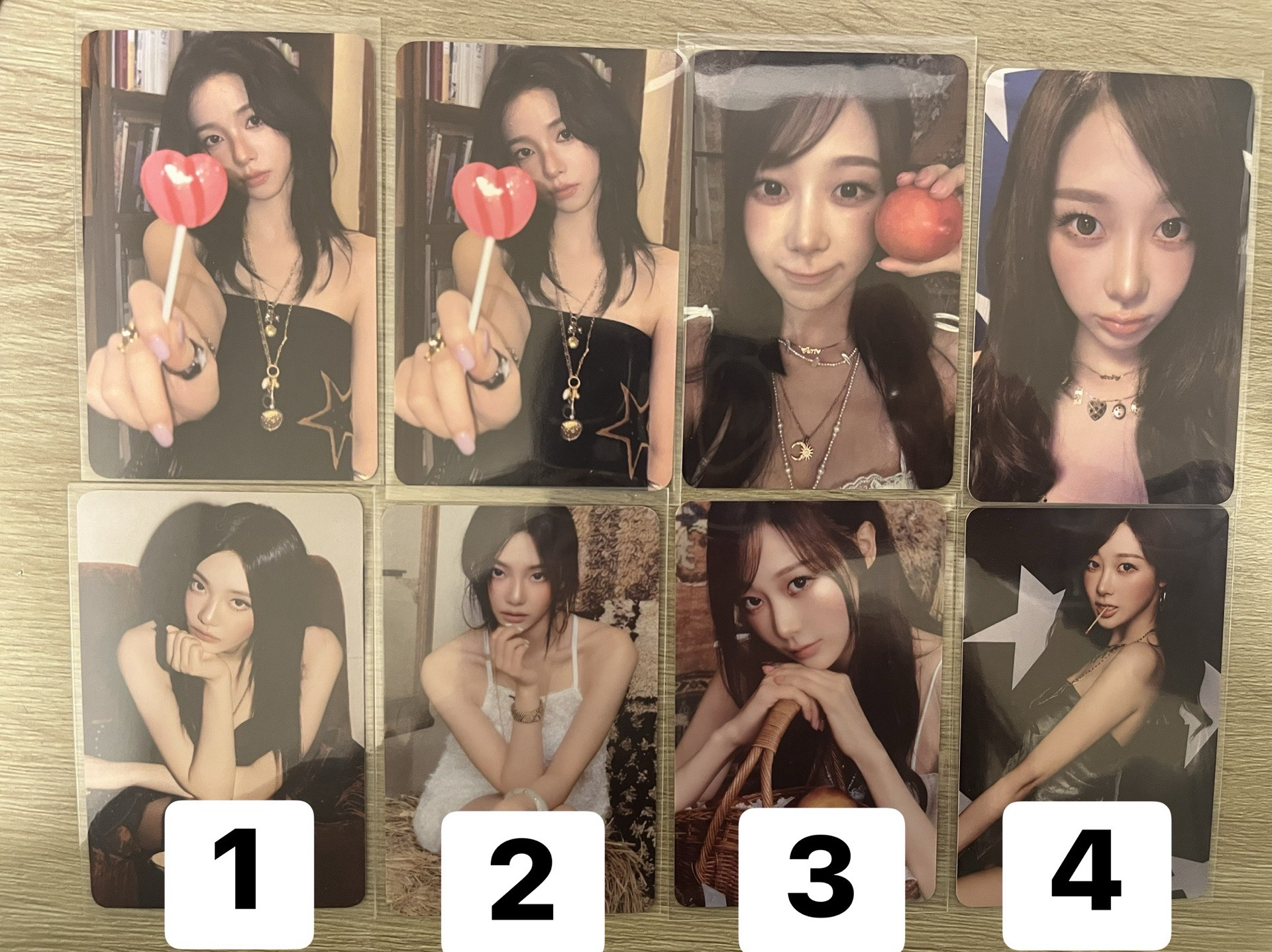 aespa 年曆後續小卡