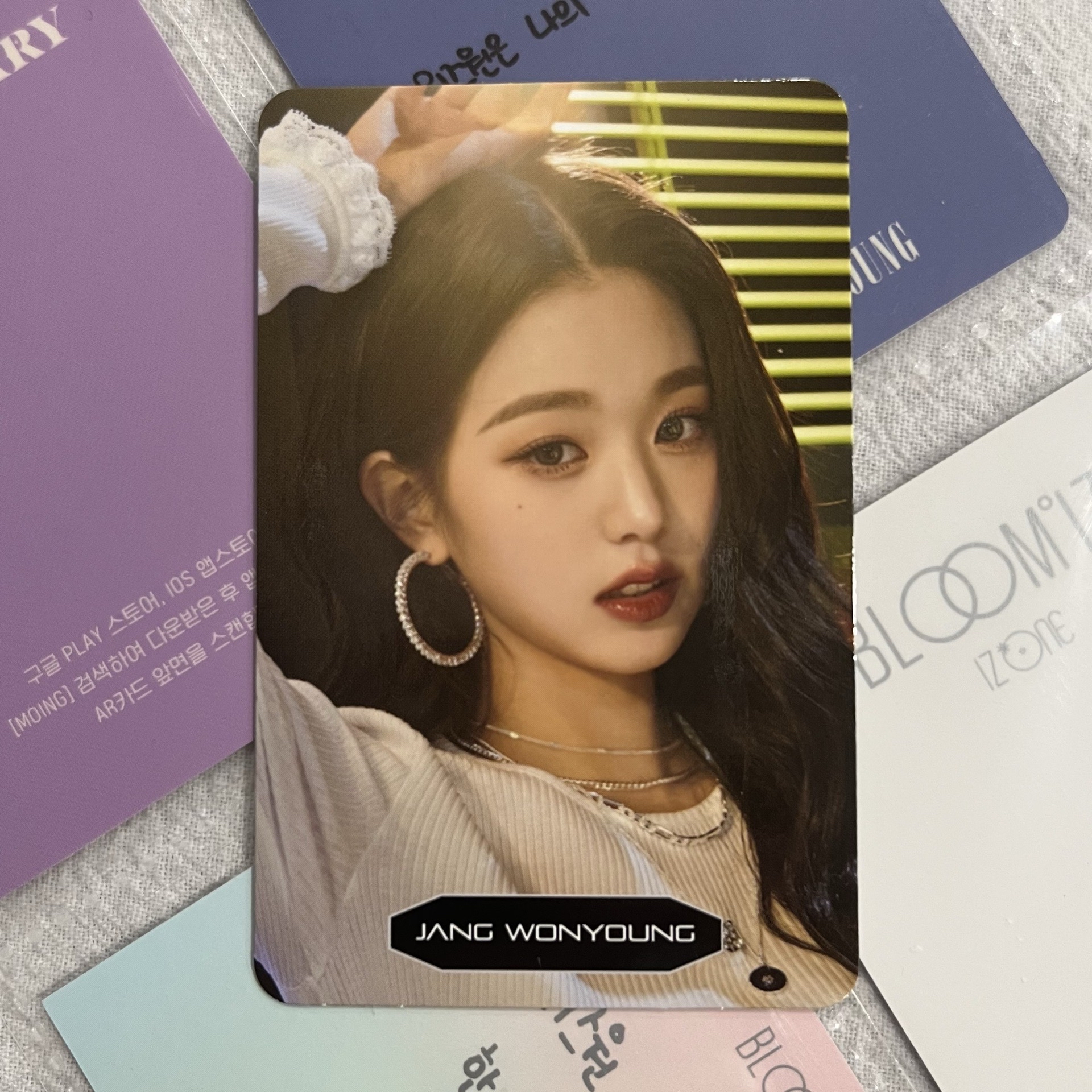 🌵 IZ*ONE 代言卡 員