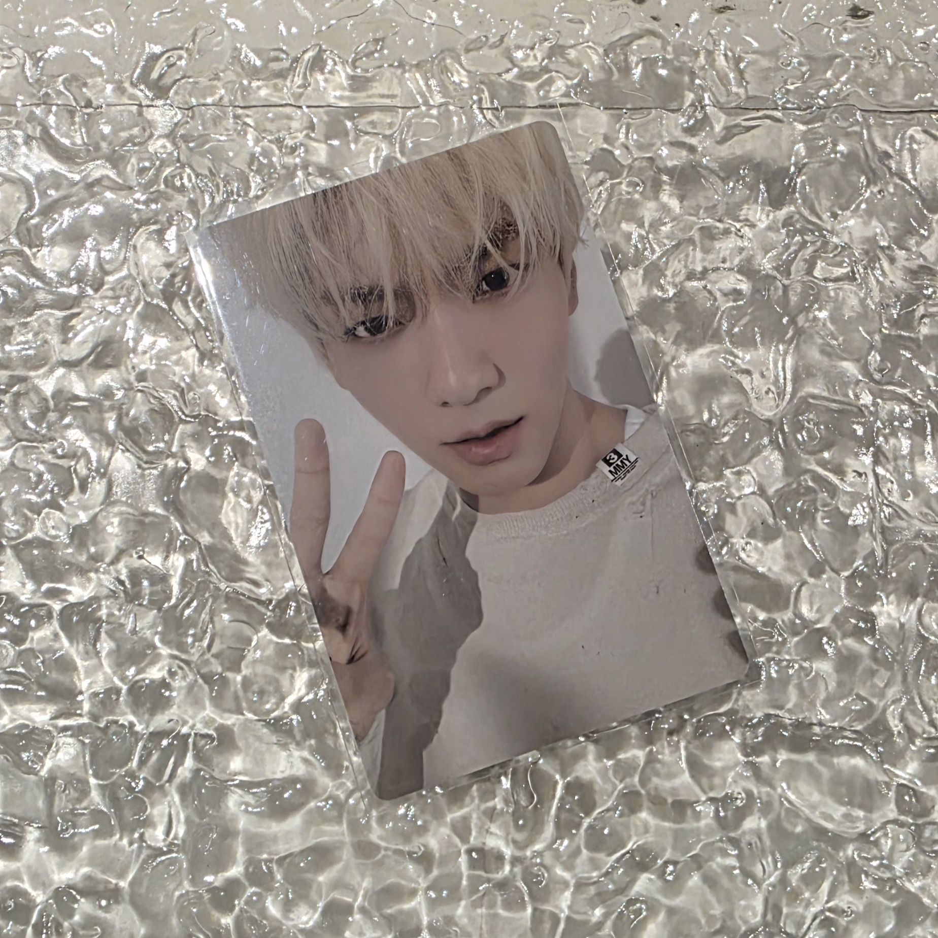 手寫韓文卡背比耶彬🐰