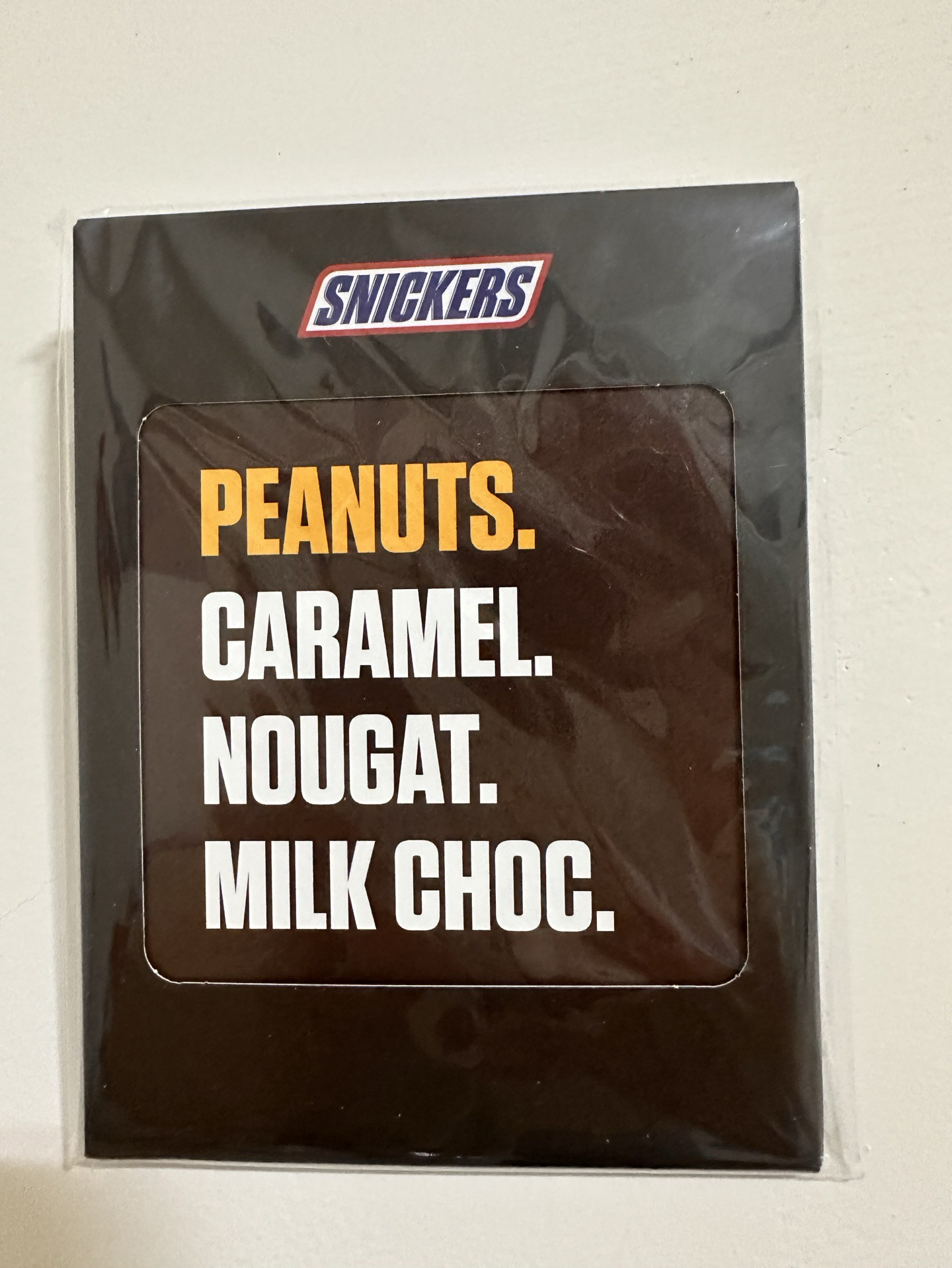 奎snickers折疊明信片