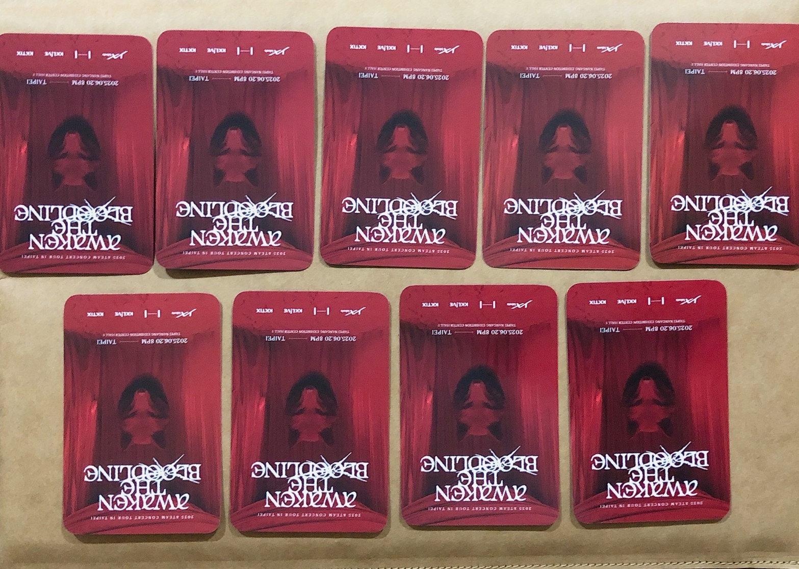 &TEAM ATB 入場卡 / 場限卡 台北場VIP福利卡