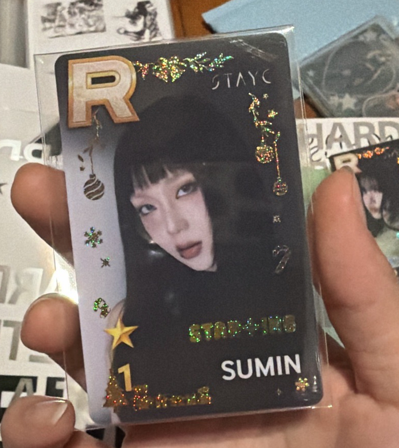 STAYC 珉 2025聖誕遊戲卡