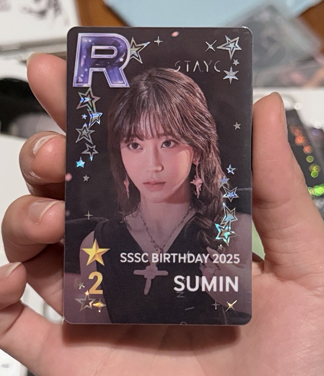 STAYC 珉SSSC2025 抽選遊戲卡