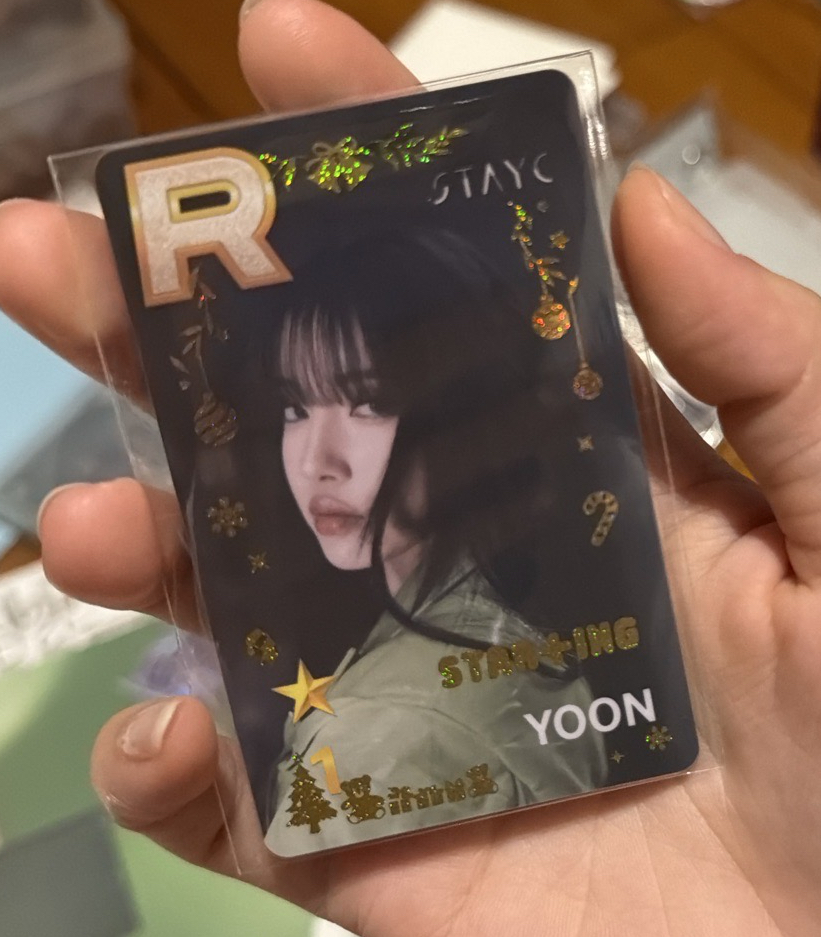 STAYC 潤 2025聖誕 遊戲卡