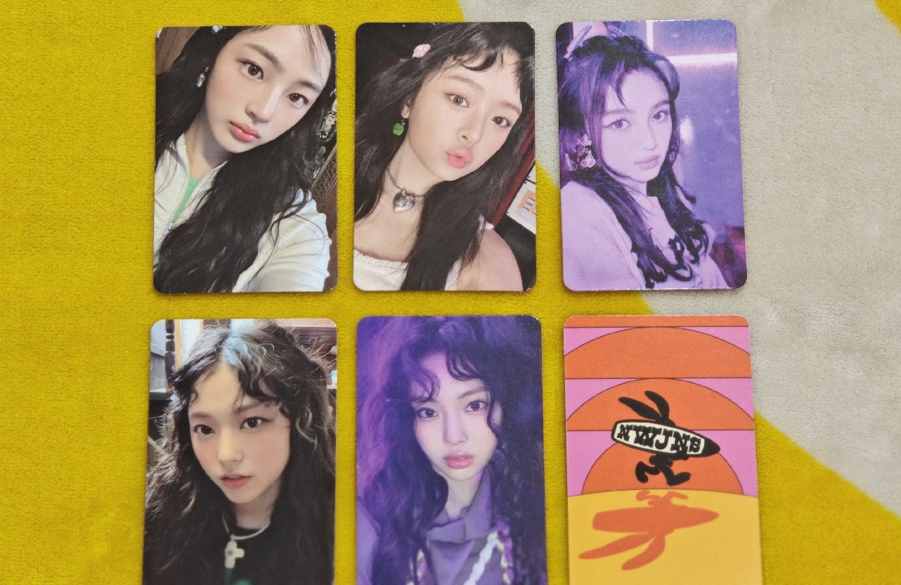 NewJeans Get Up 蝦皮簽售卡(一套5張) 成員小卡(可拆售)