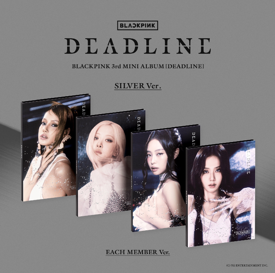 搭配日本限定小卡-Rose第三張迷你專輯「DEADLINE(SILVER Ver.)」