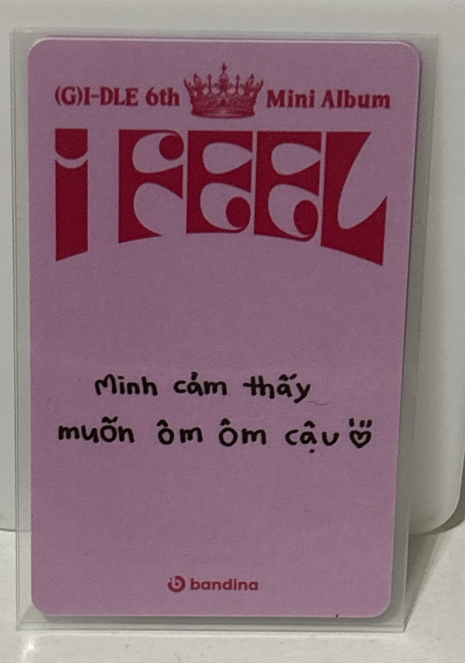 I feel BANDINA 幸運卡 MIYEON