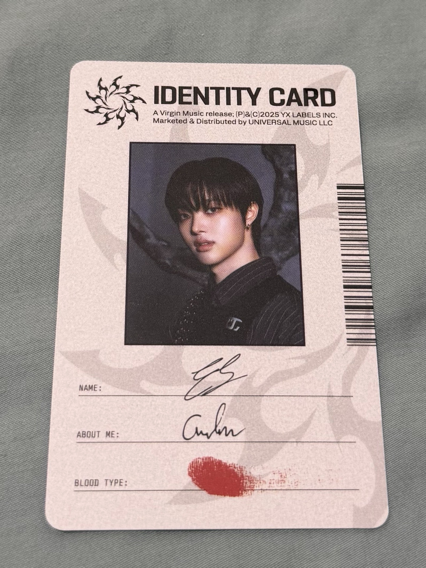 &TEAM 月狼 專輯卡 ID EJ