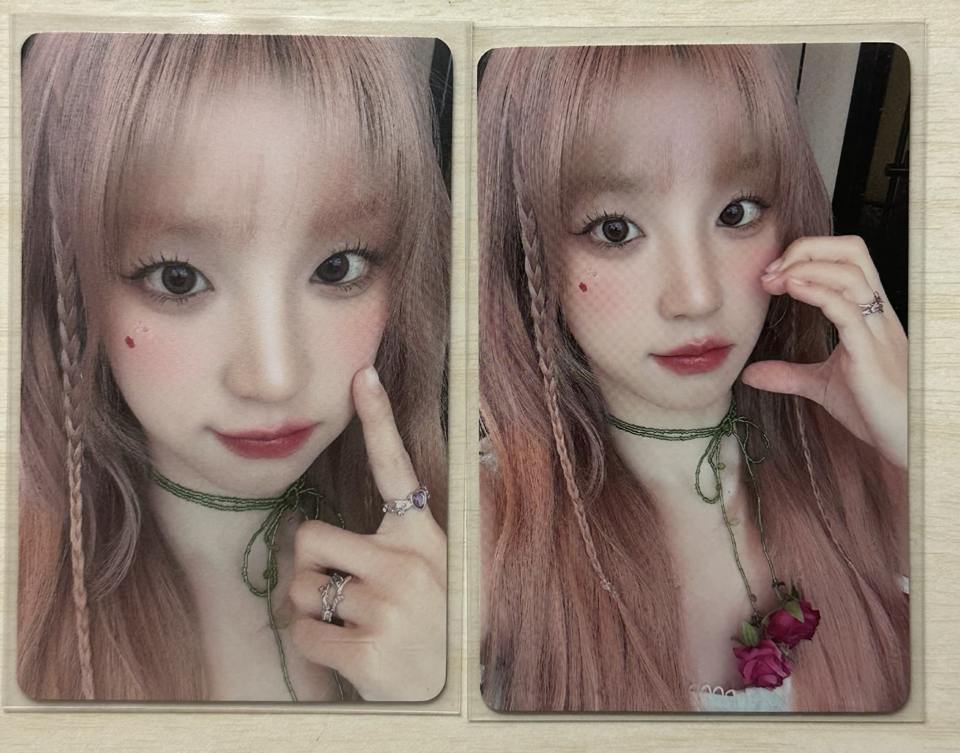 粉髮琦2張 很稀有的yzy