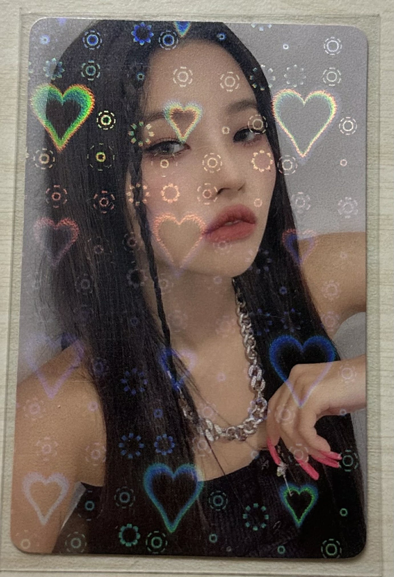 稀有的愛心閃中簽娟