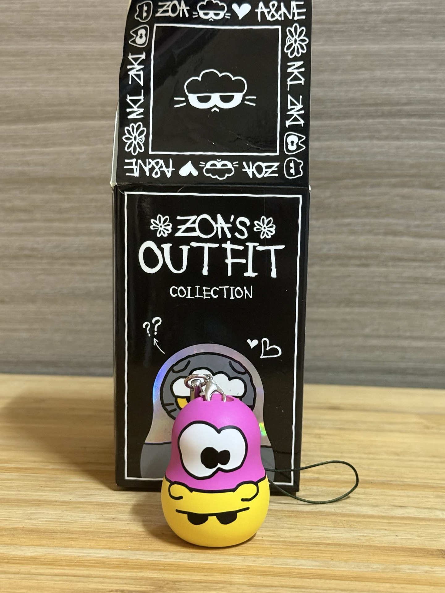 ZO&FRIENDS 鑰匙圈吊飾盲盒 已拆 確認款AKI ZAKI