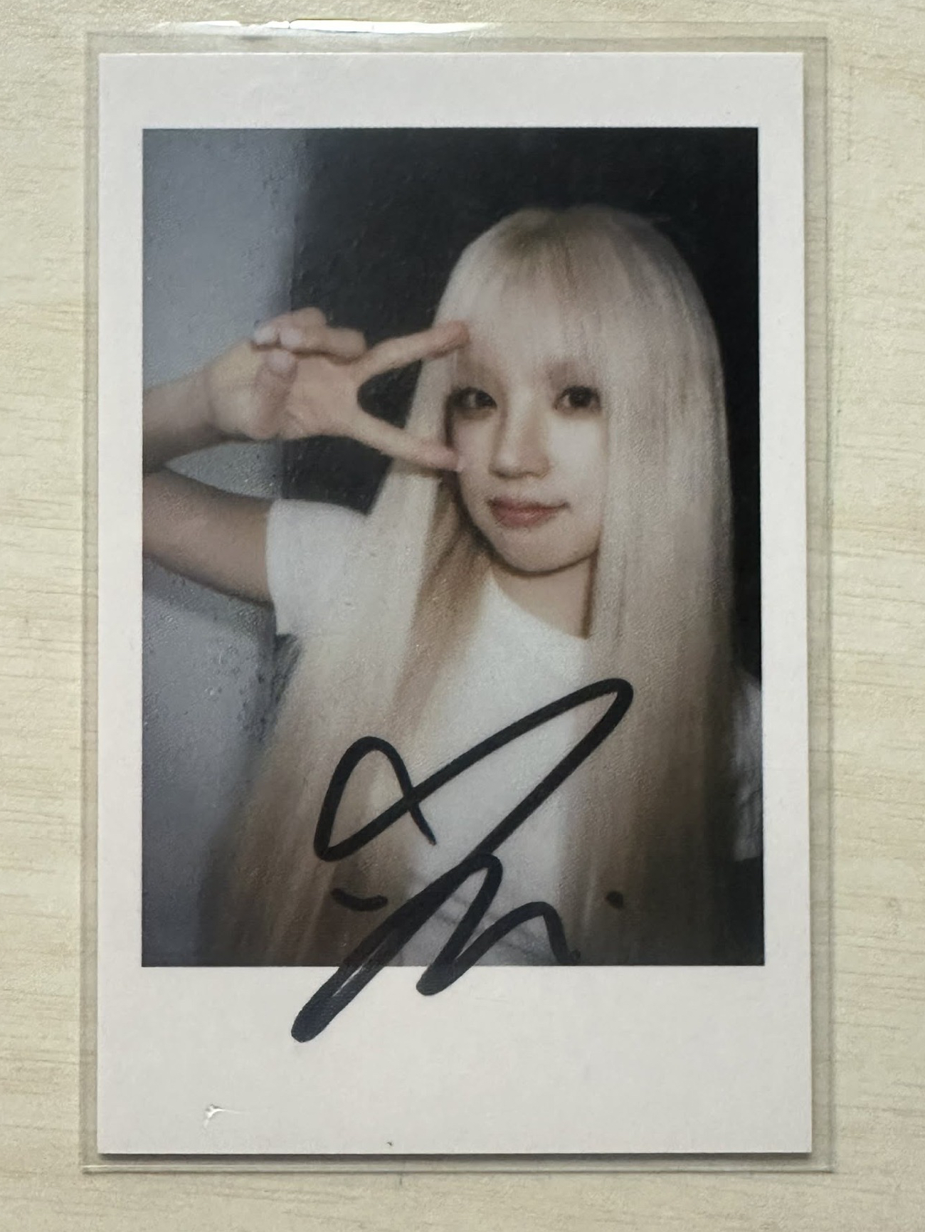 美麗的一張拍立得