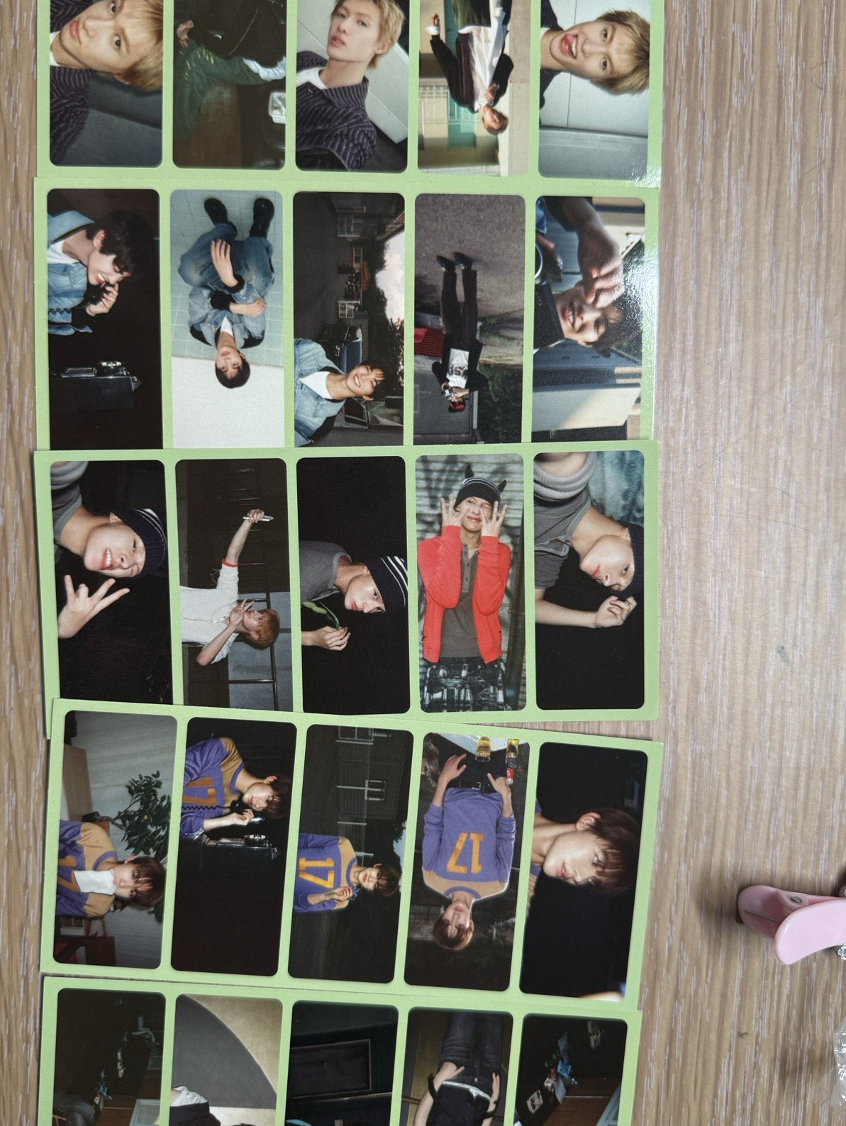 年曆五宮格全員