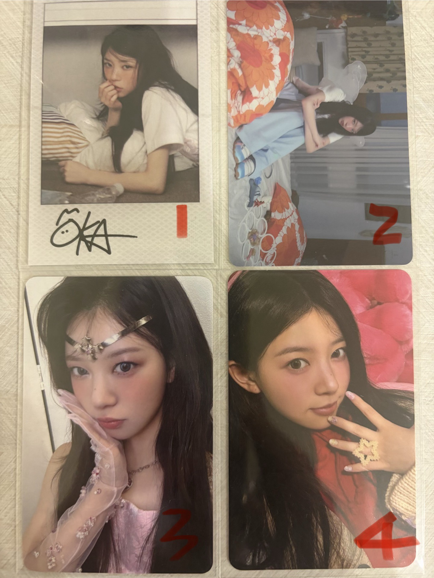 Illit 萌花 貼紙卡 專卡 小卡