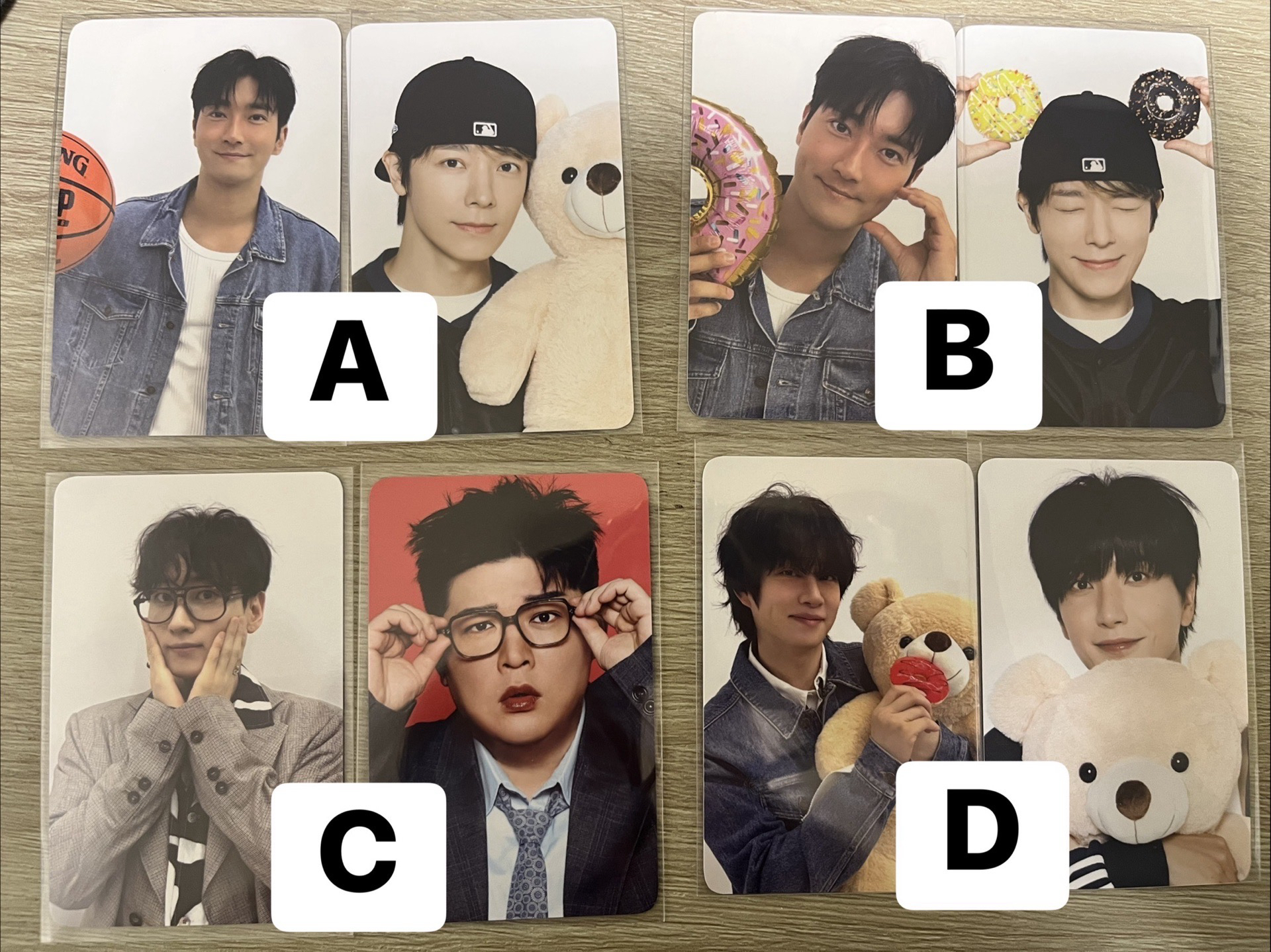 SJ 年曆後續小卡