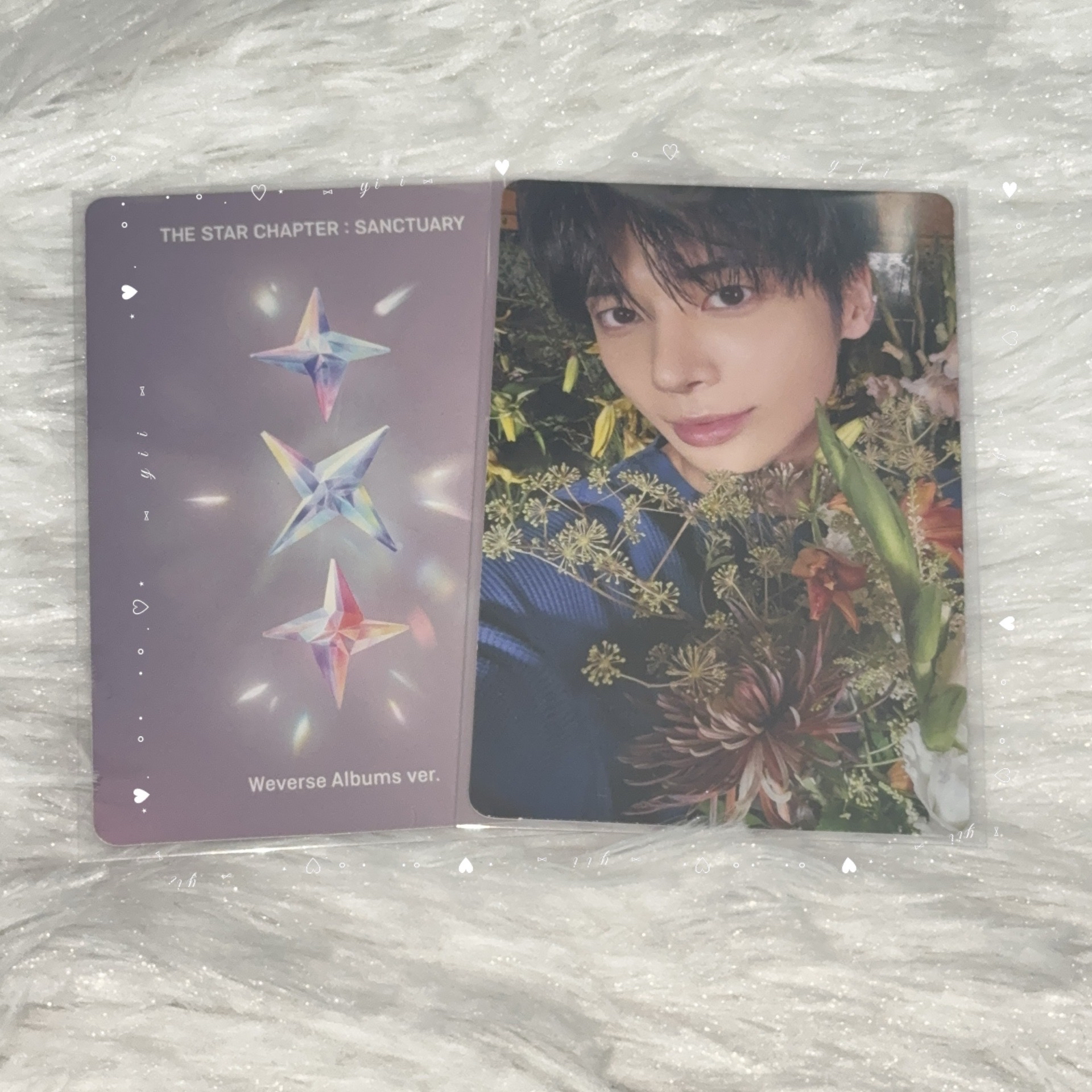 ･⋆⑅ 𝐭𝐱𝐭 ⑅⋆･𝒕𝒂𝒆𝒉𝒚𝒖𝒏 迷七 專輯卡