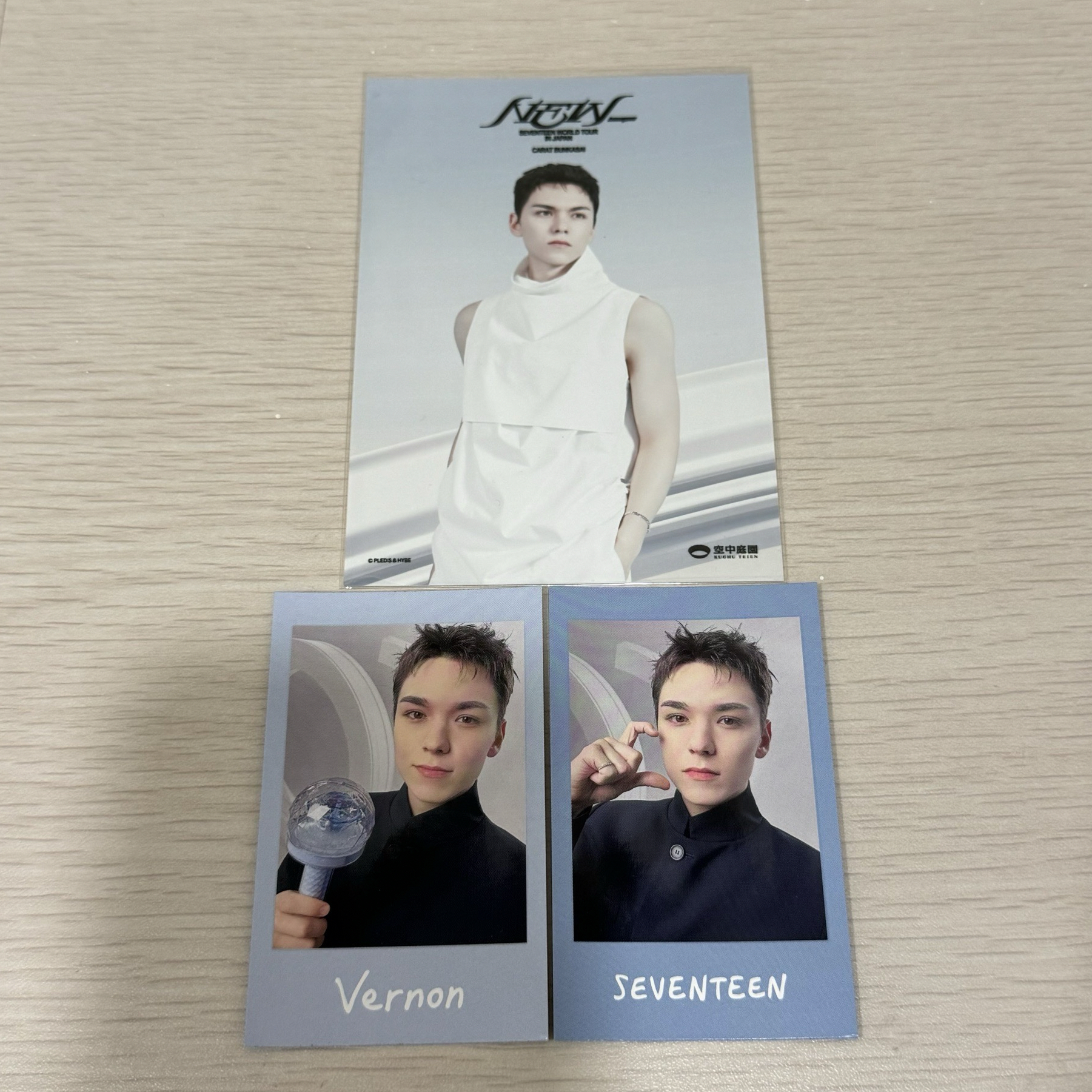 SEVENTEEN NEW_ 日巡隨機拍立得+大阪限定明信片