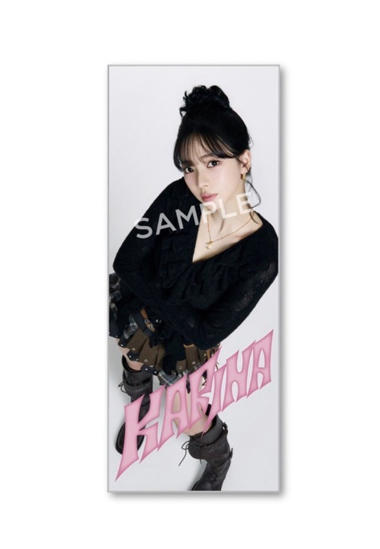 aespa 日本特別場 手幅毛巾 柚 確定有貨