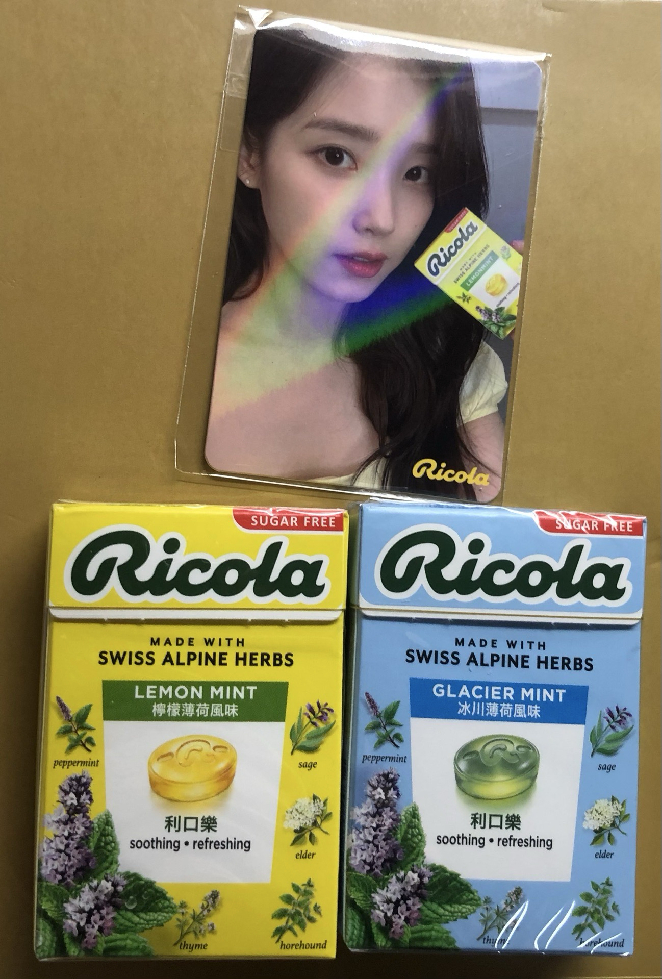 現貨 iu 利口樂 1卡+2糖