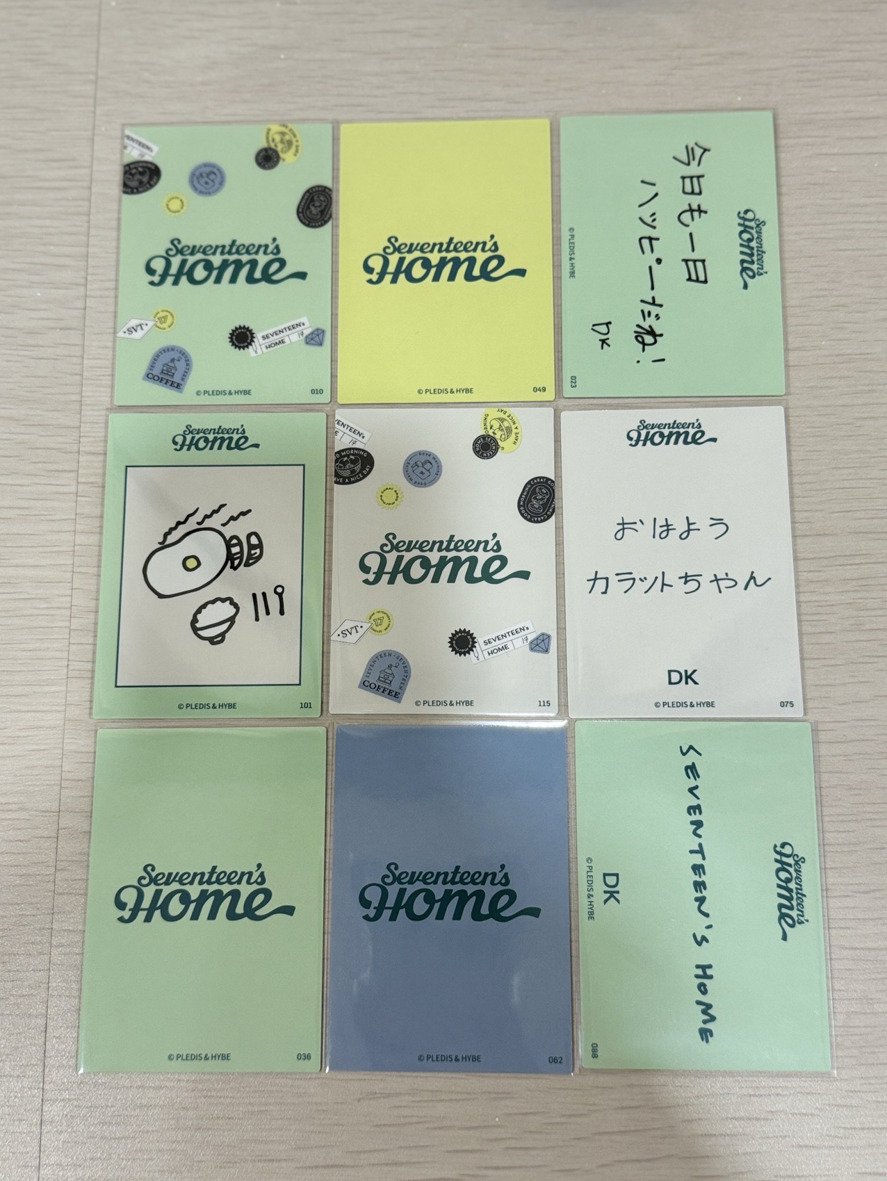 SEVENTEEN HOME 李碩珉 隨機卡+衛衣卡 一鍵畢業