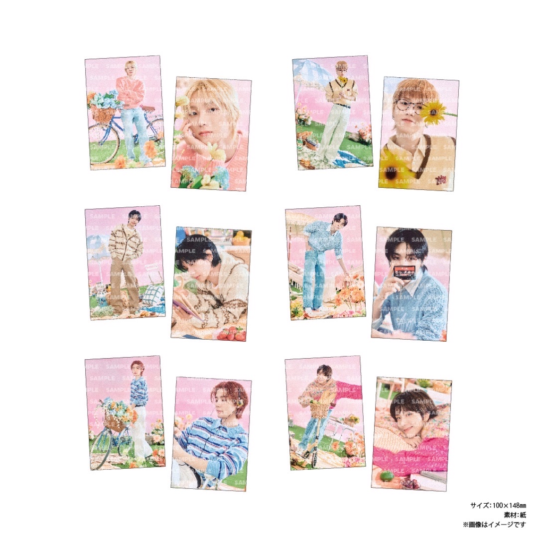 ⟡ BND ⟡ BOYNEXTDOOR CAFE ～ Sweet Lemonade ～ 明信片組（可選成員）