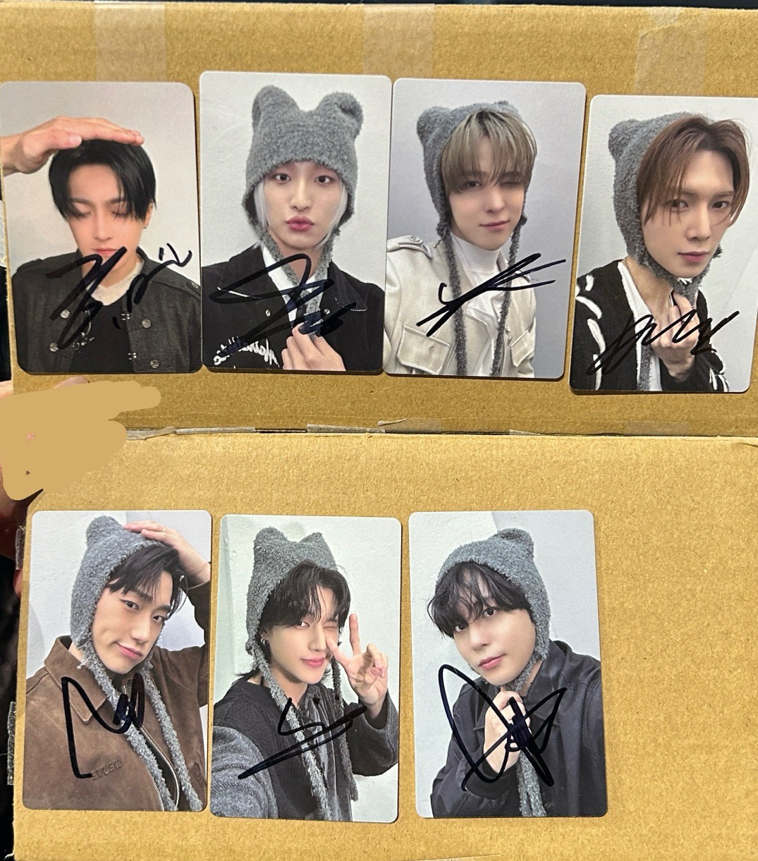 ateez亞巡親簽卡