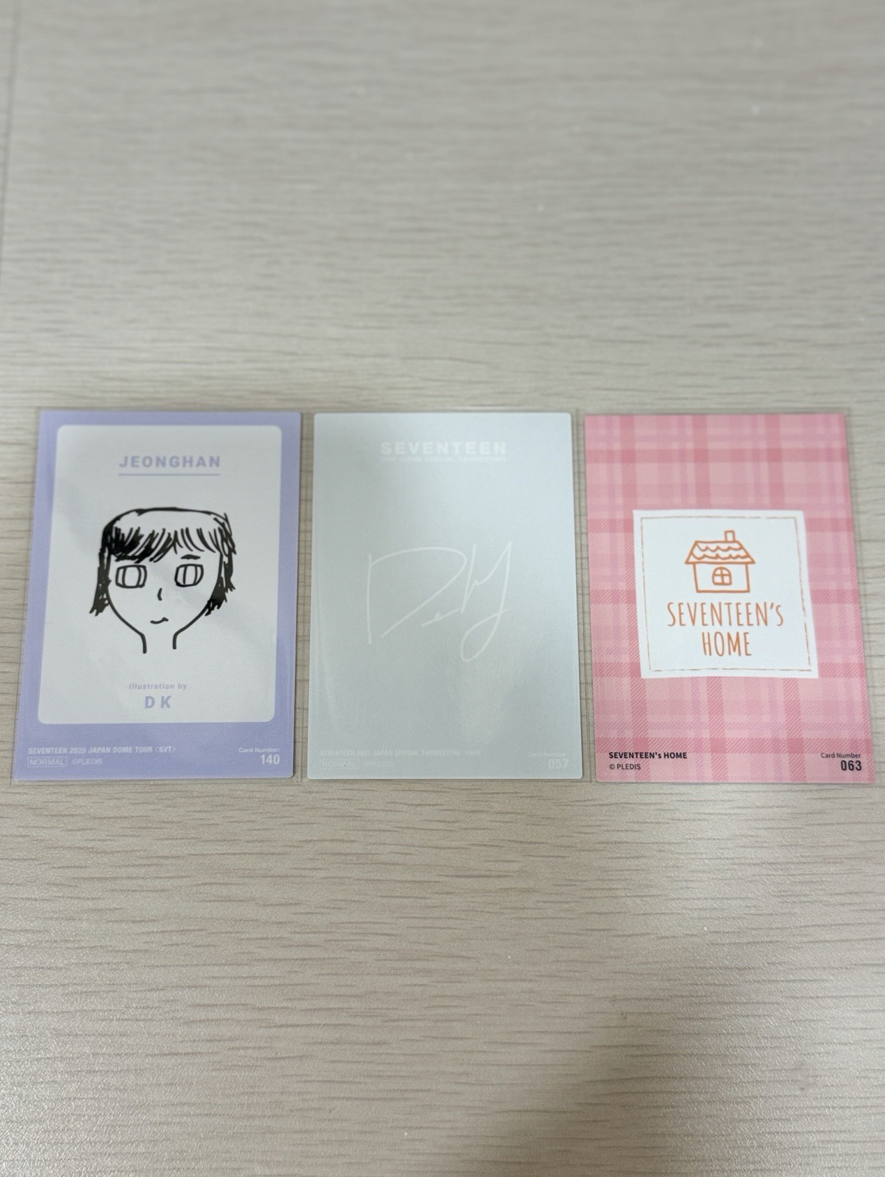 SEVENTEEN 李碩珉 日本隨機卡 不拆