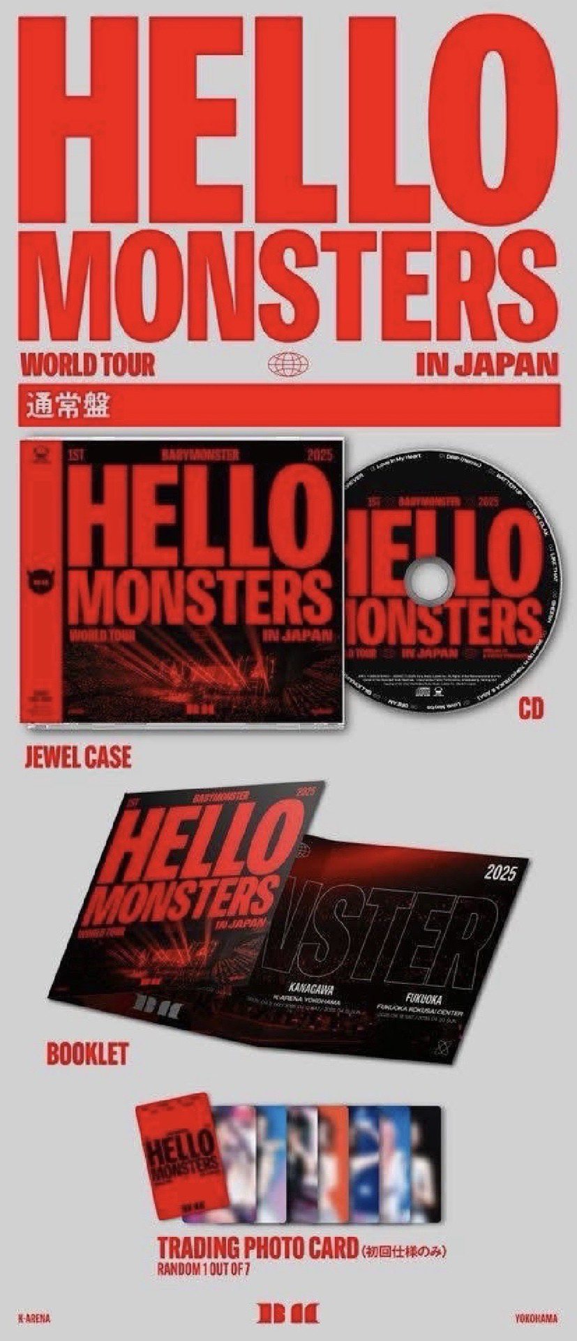 現貨 25世巡 CD 通常盤 日本