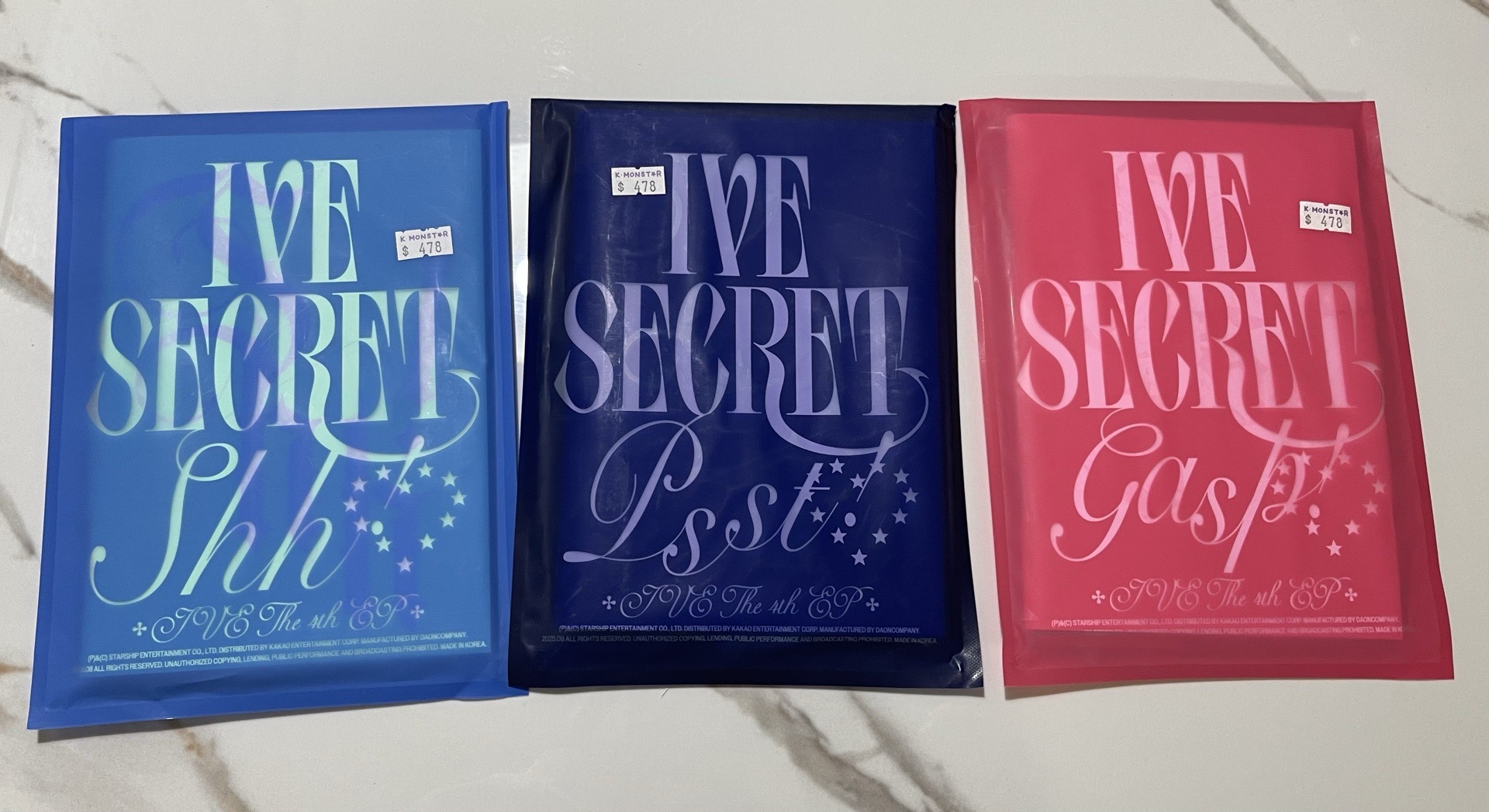 IVE 未拆專一套 SECRET pb