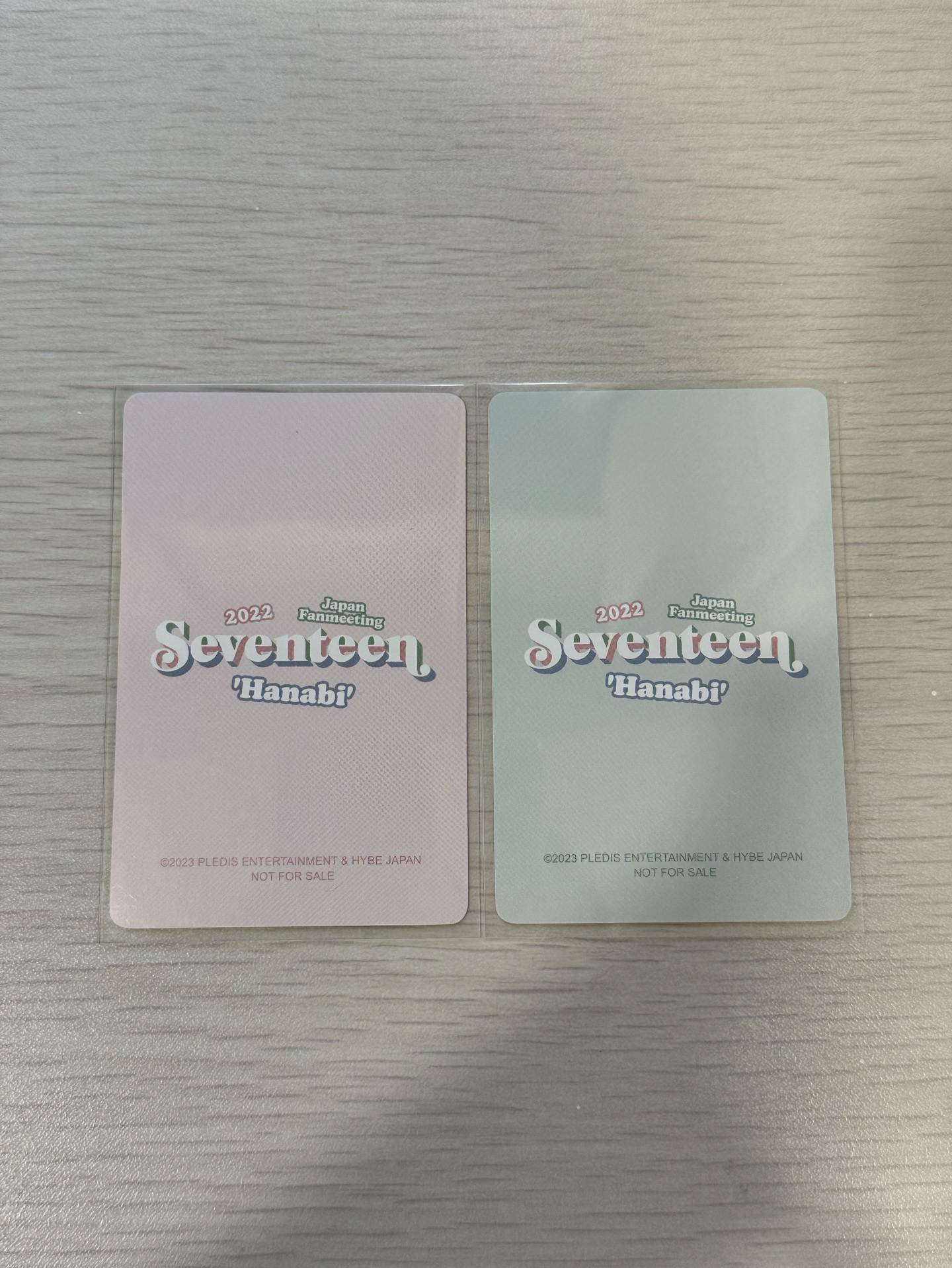 SEVENTEEN HANABI DVD 小卡 李燦