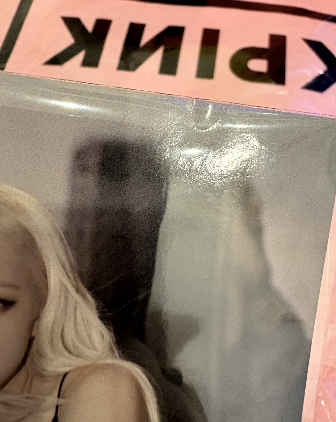 Blackpink Rose微瑕疵明信片