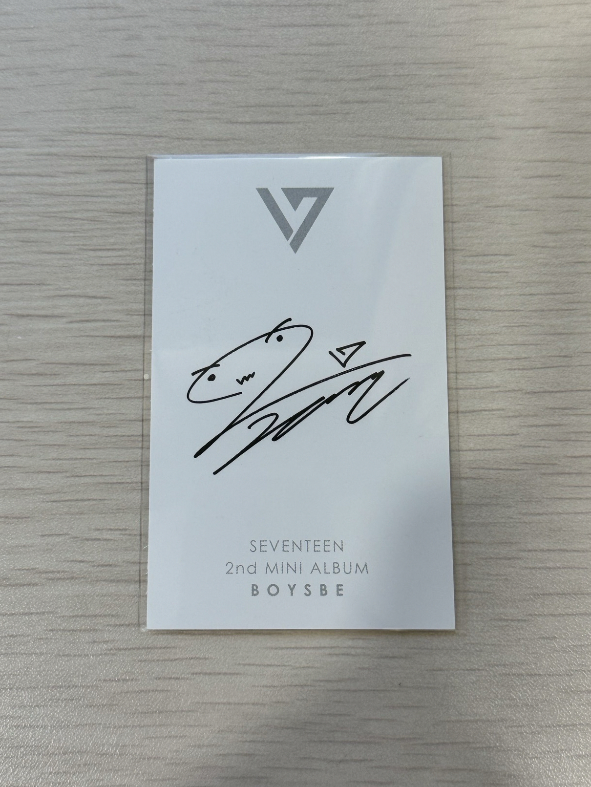 SEVENTEEN 迷二  淨漢 專卡