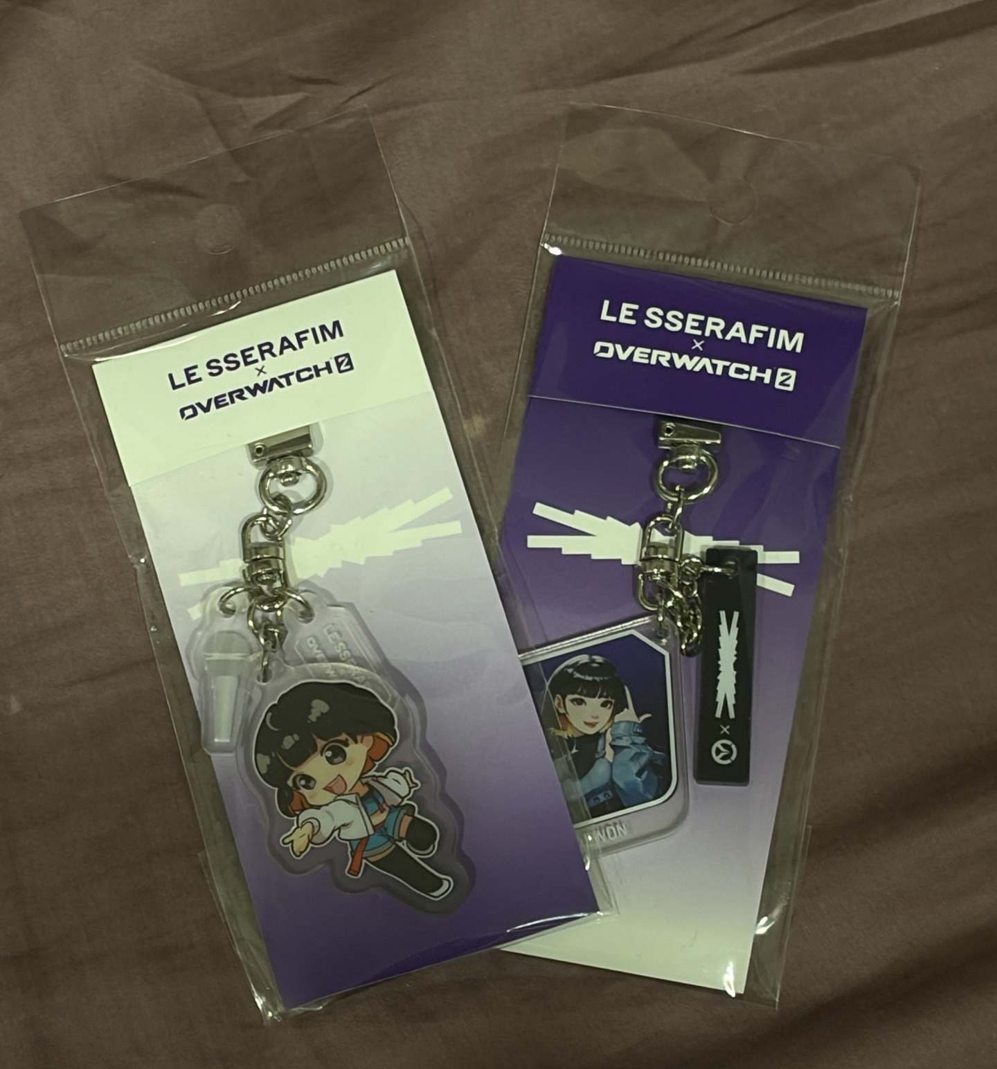 LE SSERAFIM x OVERWATCH 吊飾 采源