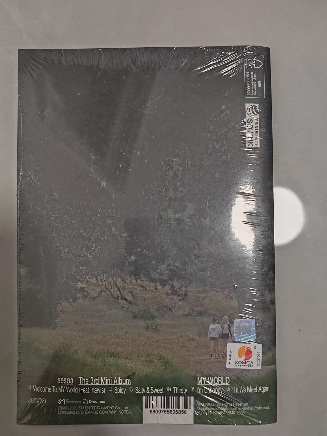 aespa MY WORLD Zine版專輯