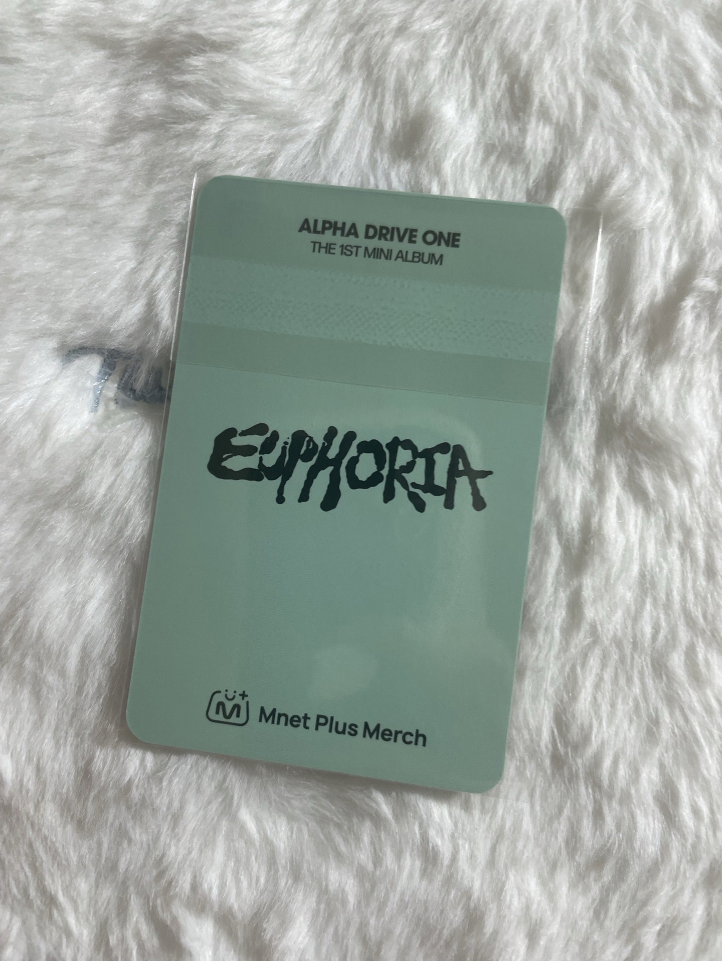 虔佑 迷一 mnet 糖果 簽售卡 