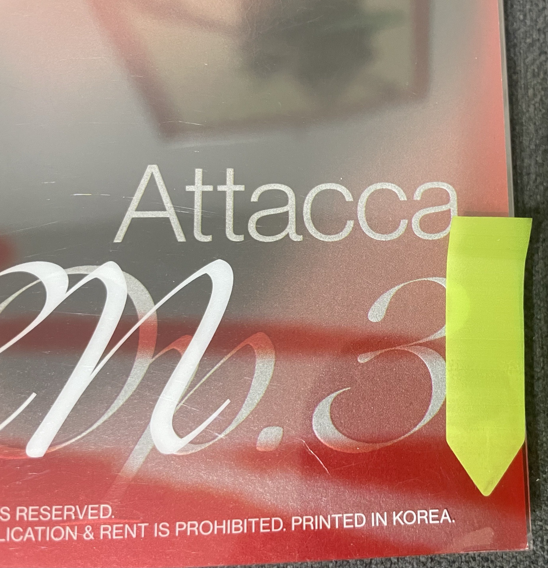 Attacca Op1, Op2, Op3 表演隊