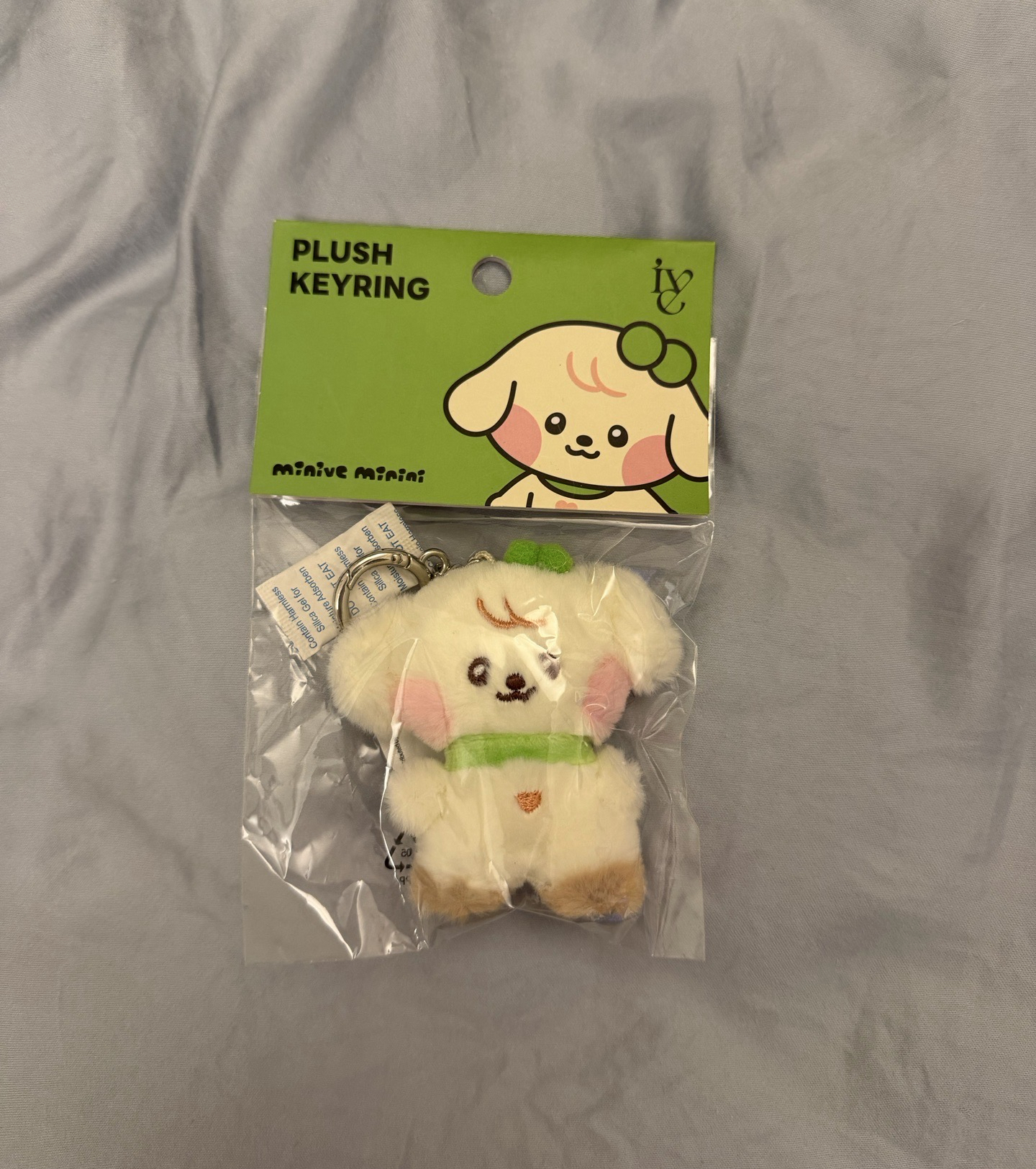 IVE x line friends anjini吊飾娃娃