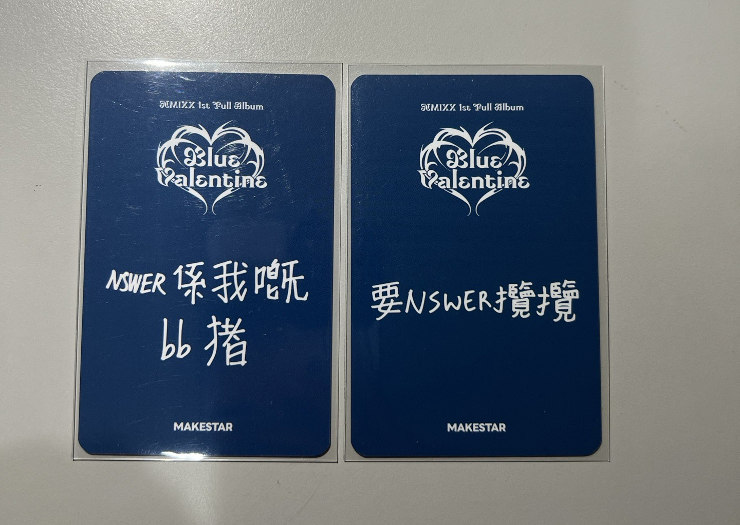 正規一 ms 線下22.0 港簽 簽售卡 港風少女