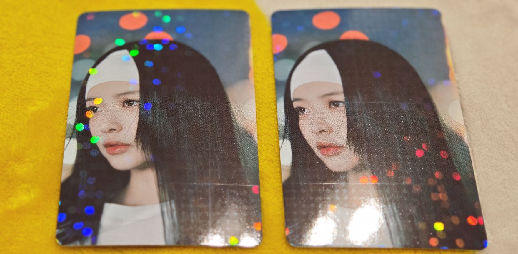 NewJeans 二週年紀念特典 日本限定閃卡 - Hanni小麵包