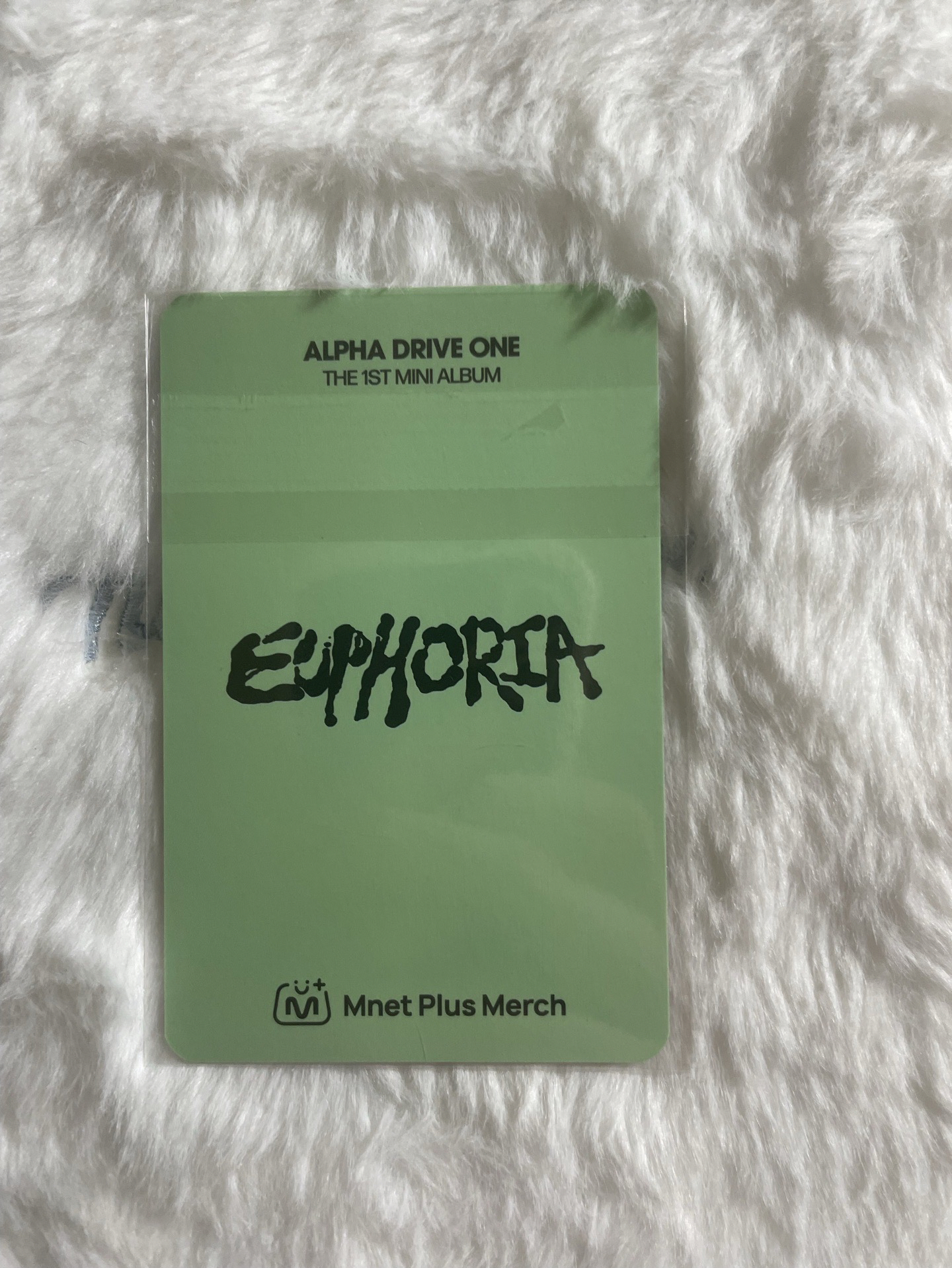 LEO 迷一 mnet 頭套 特典卡 