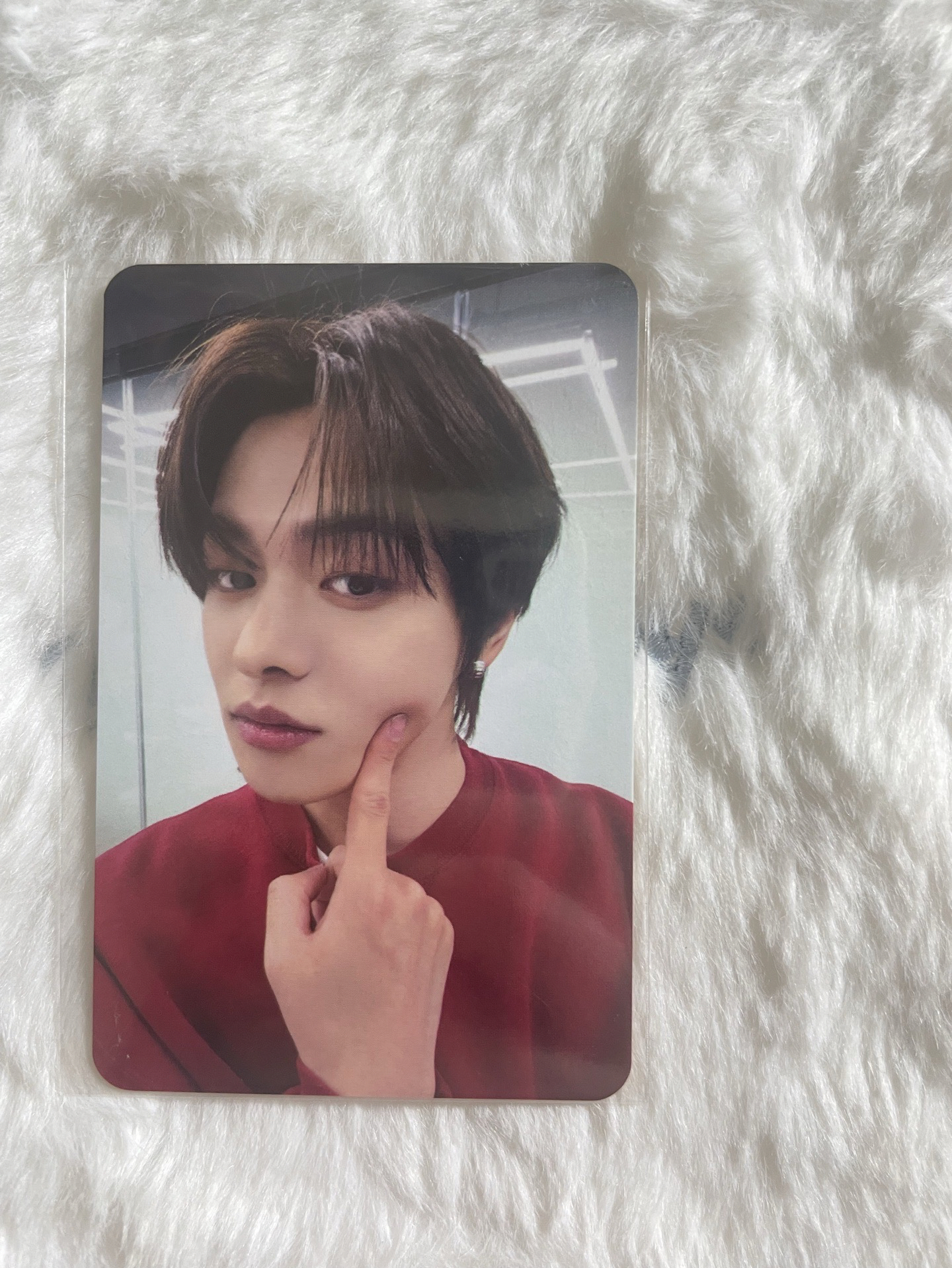 LEO 迷一 mnet 甜蜜臉頰 特典卡 