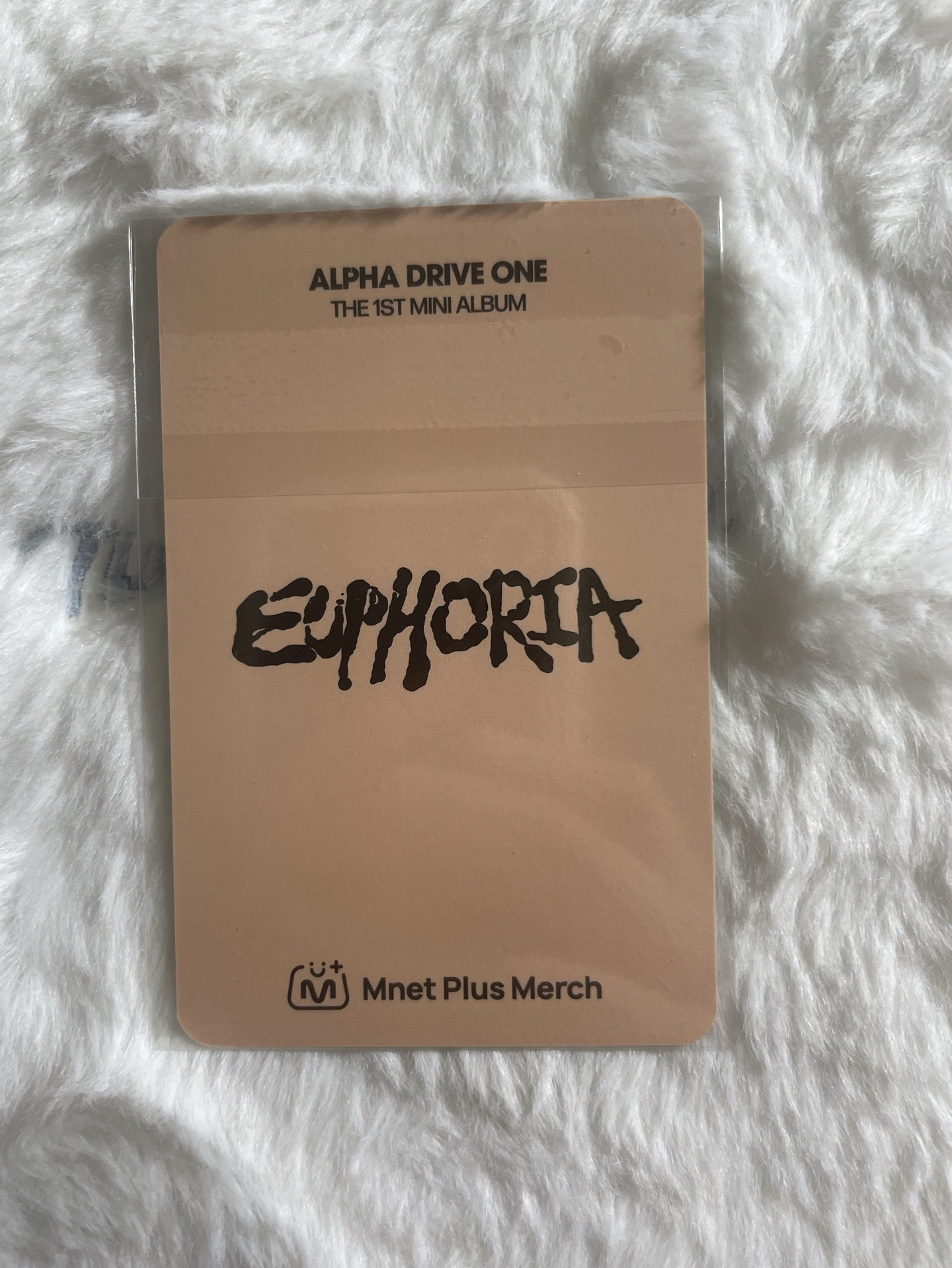 俊抒 迷一 mnet 甜蜜臉頰 特典卡 