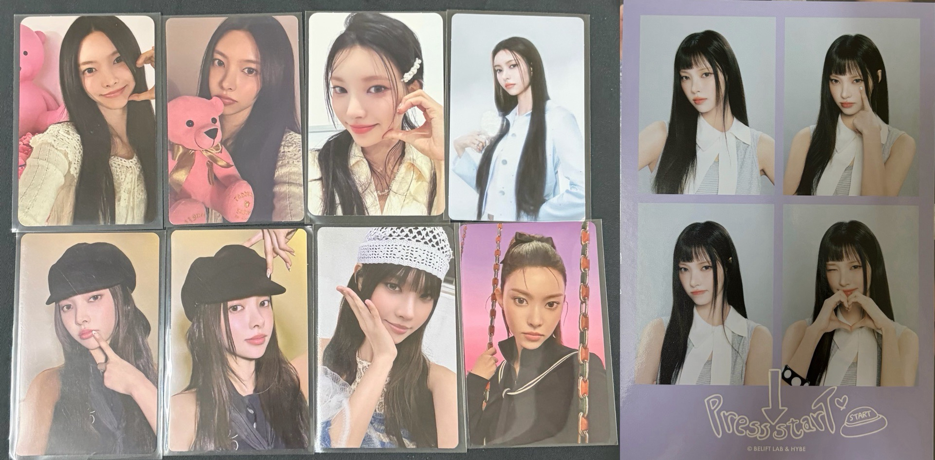 玧我小卡八張+人生四格