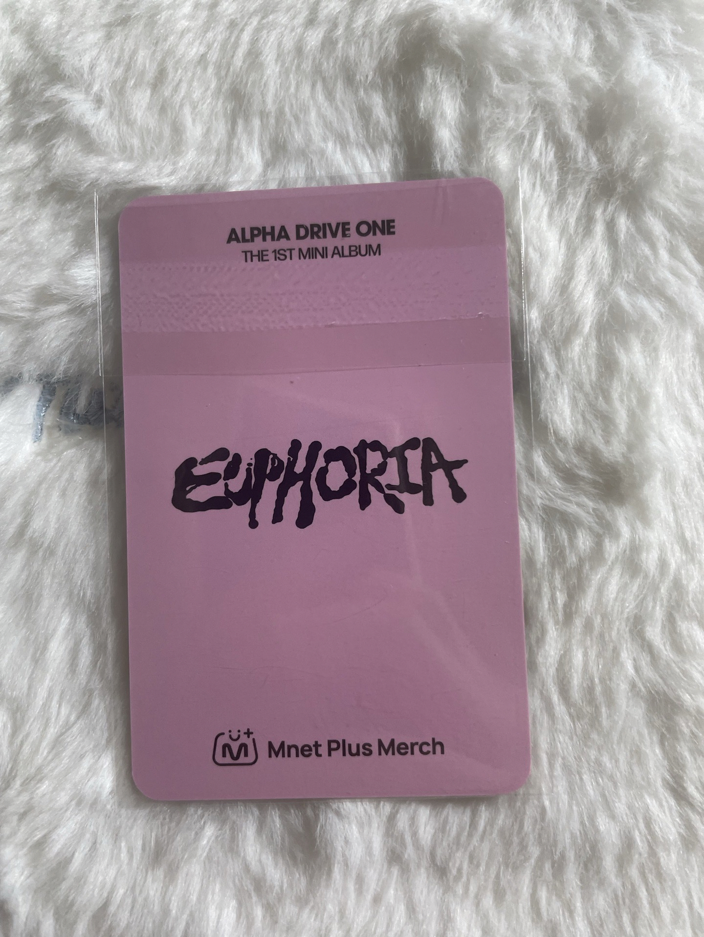 LEO 迷一 mnet 愛心糖果 簽售卡 